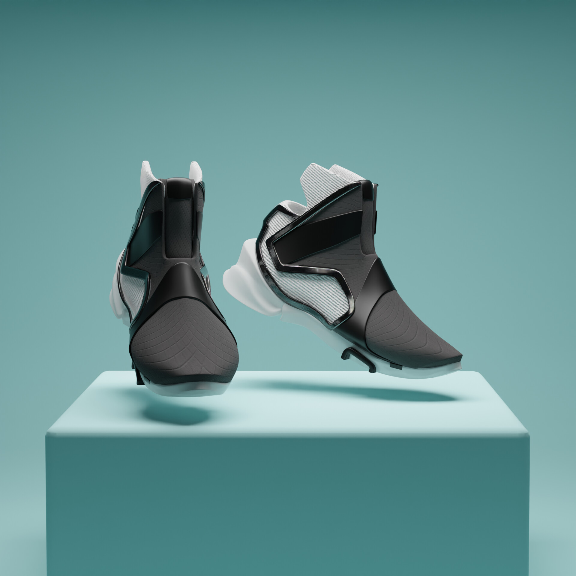 ArtStation - Concept footwear NFT design for Bluxe studio