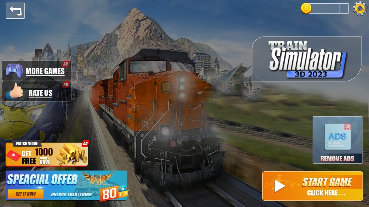 ArtStation - Train Simulator Game UI