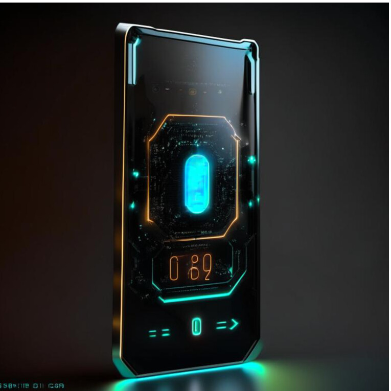 ArtStation - Sci-fi futuristic smartphone