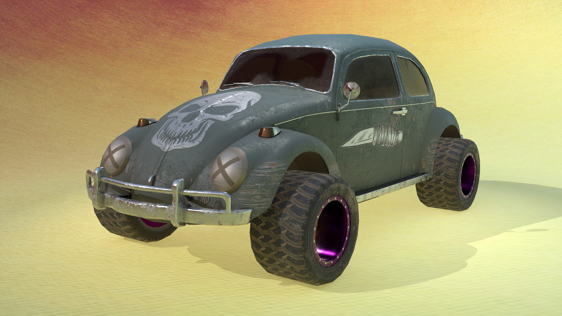 Artstation - Vw Beetle Offroad