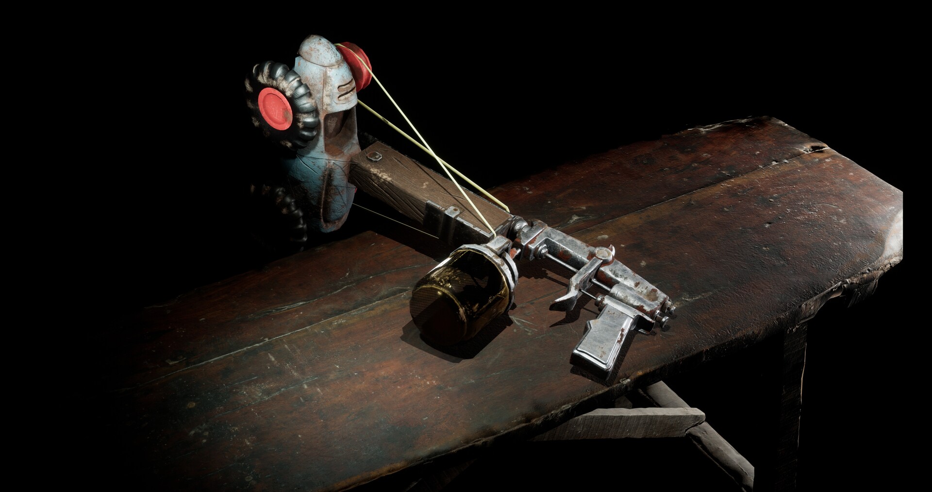 Artstation dart gun based on adam adamowicz s art 