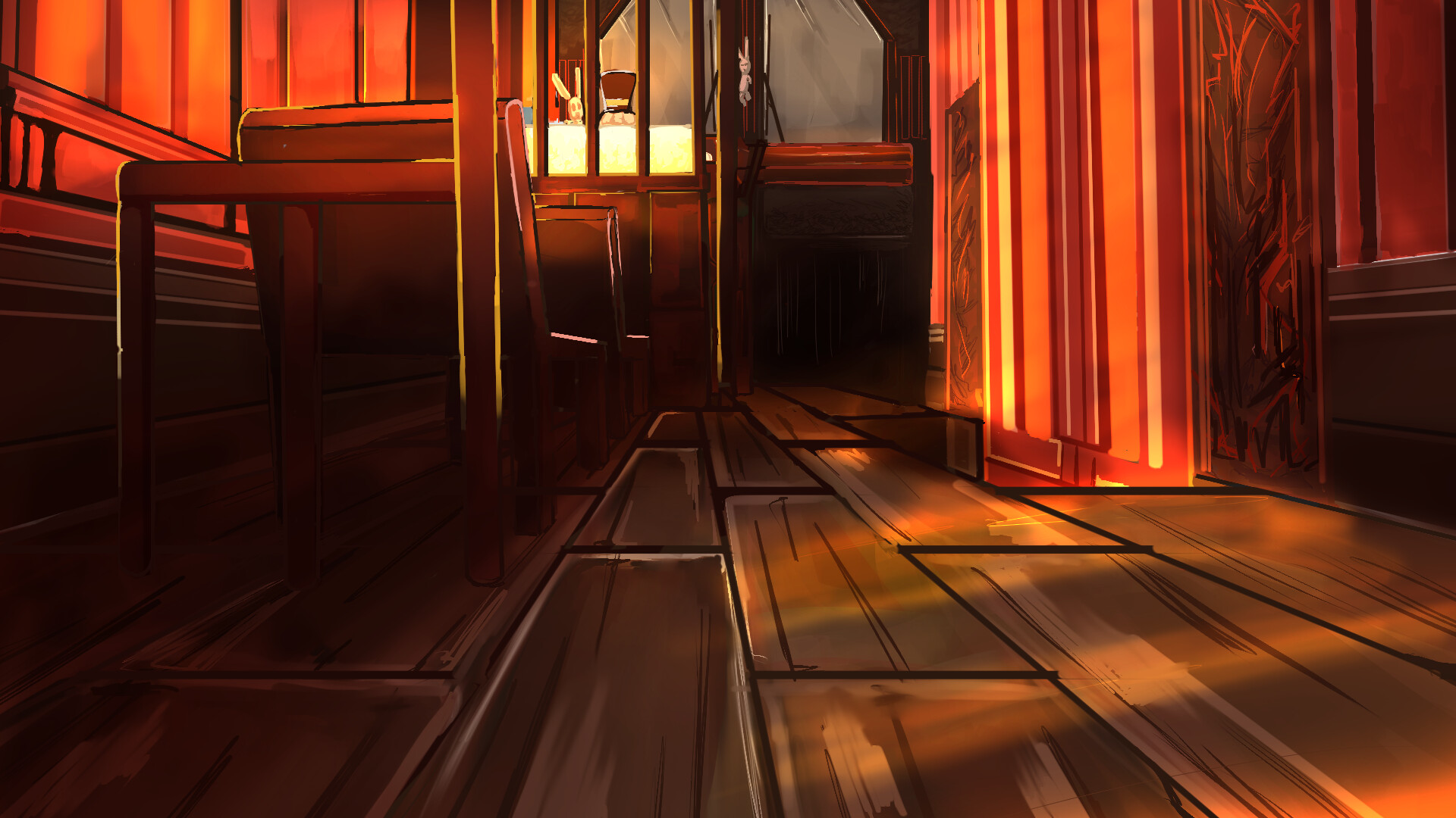 ArtStation - [Limbus Company] Mephistopheles BackGround