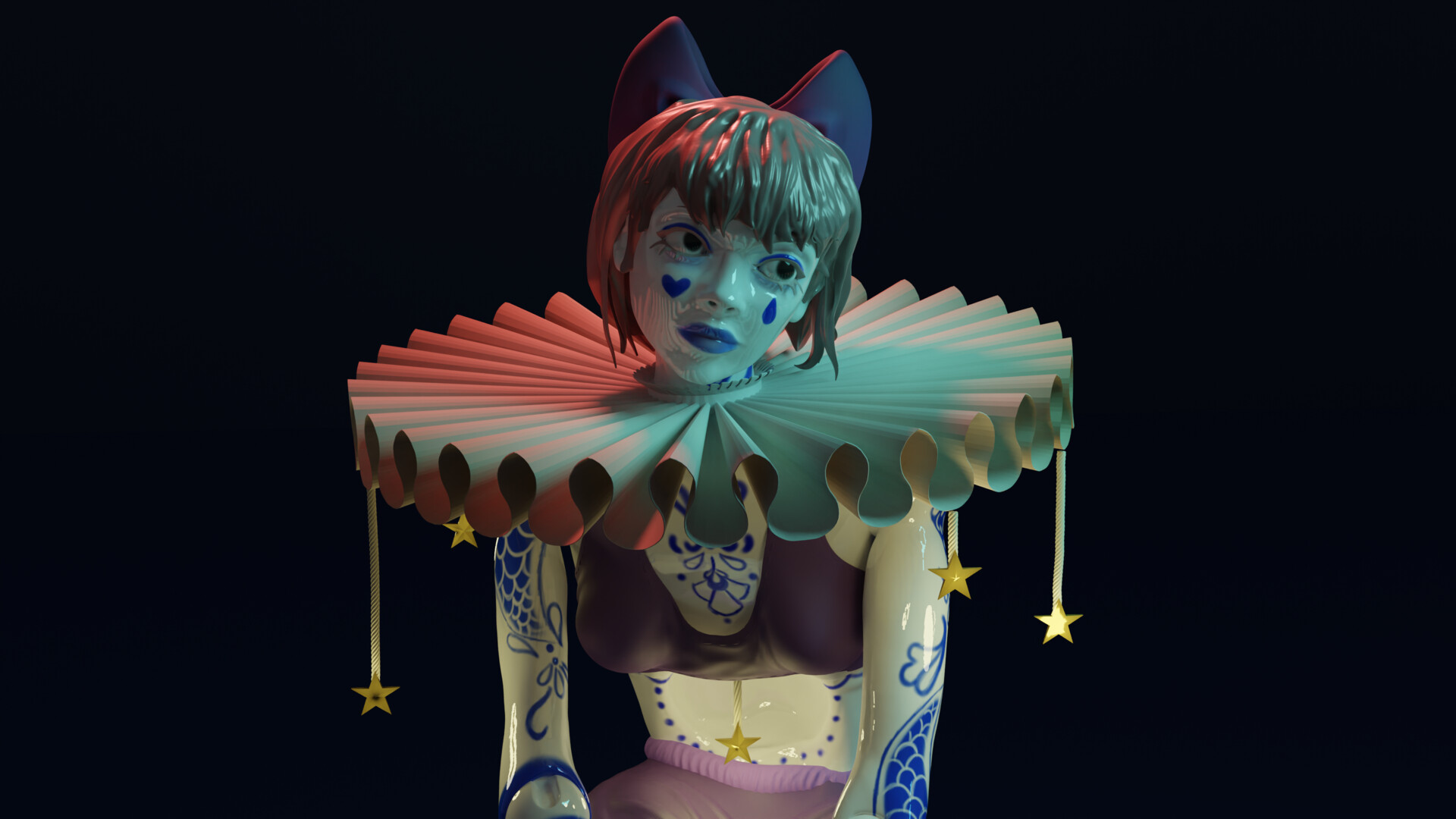 ArtStation Dolly The Clown Doll