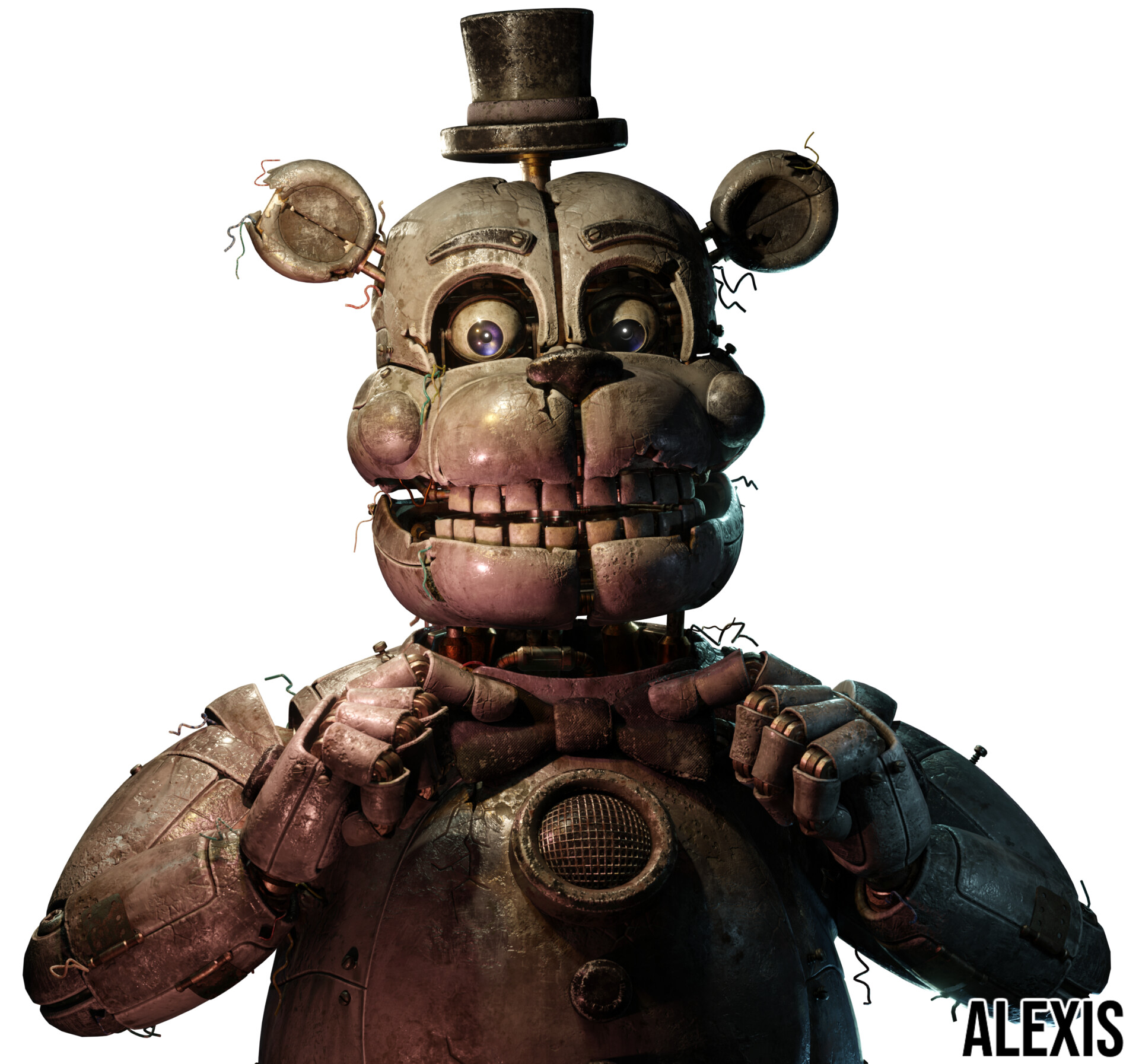 ArtStation [FNaF: Fazbear Frights] Funtime Freddy