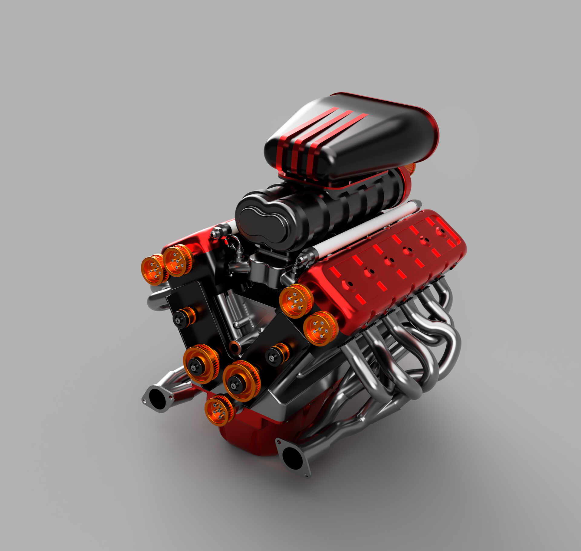 Engine 3d модель