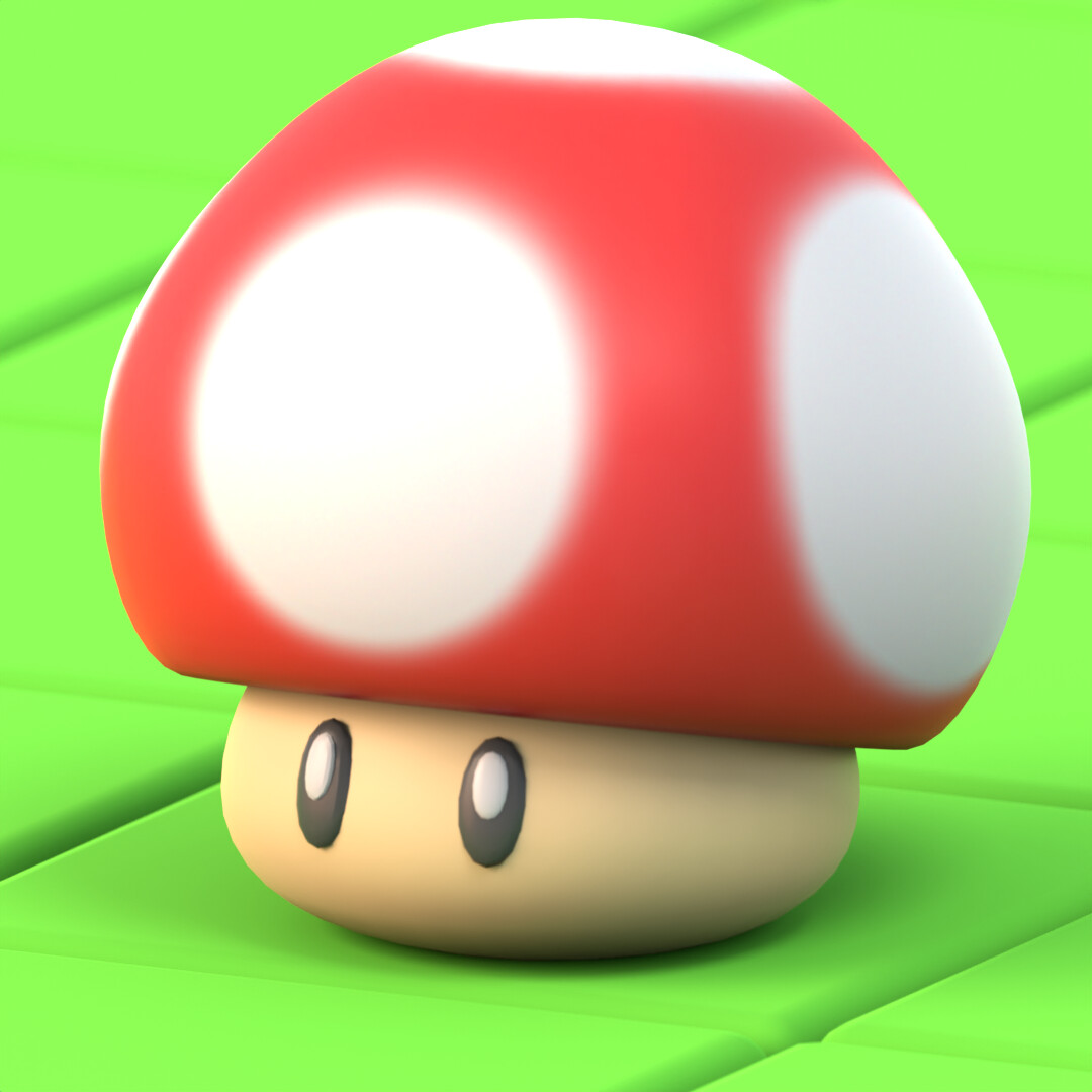 ArtStation - Super Mario Mushroom