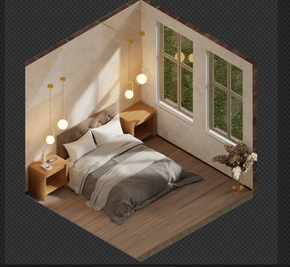 Isometric 3D Test