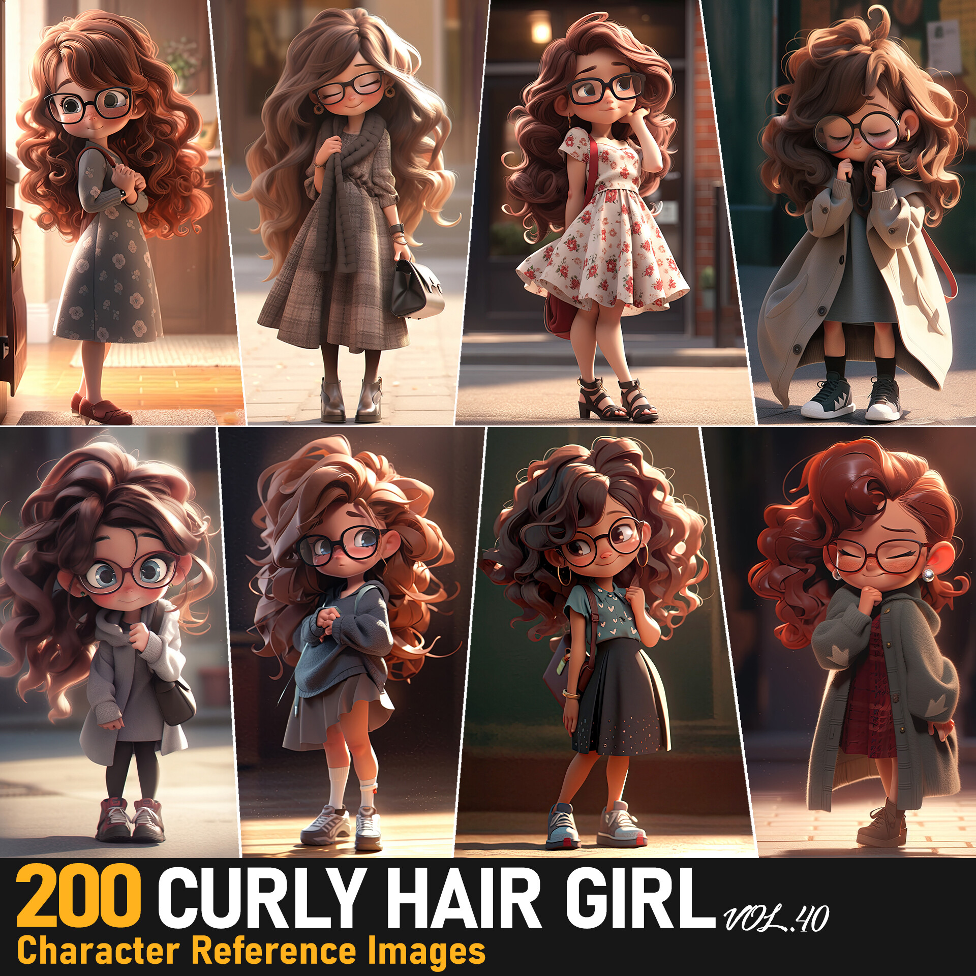 100 Cartoon and Anime Characters with Curly Hair by