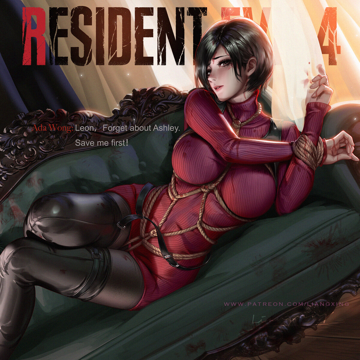 ArtStation - Ada Wong from Resident Evil 4 Remake