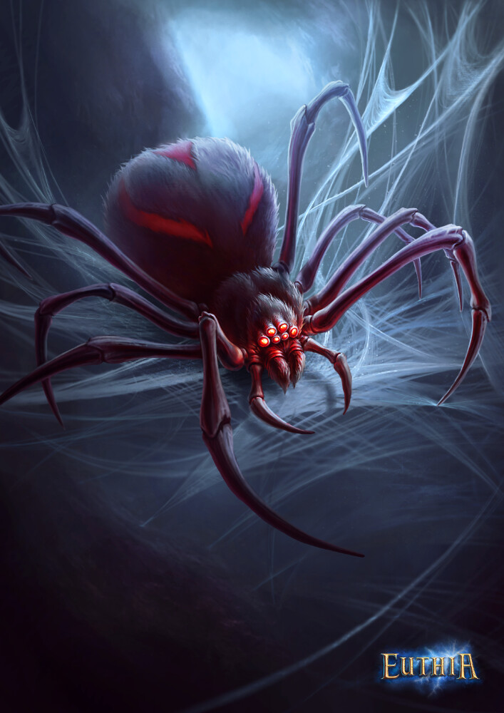 ArtStation - Euthia: Venomous Spider