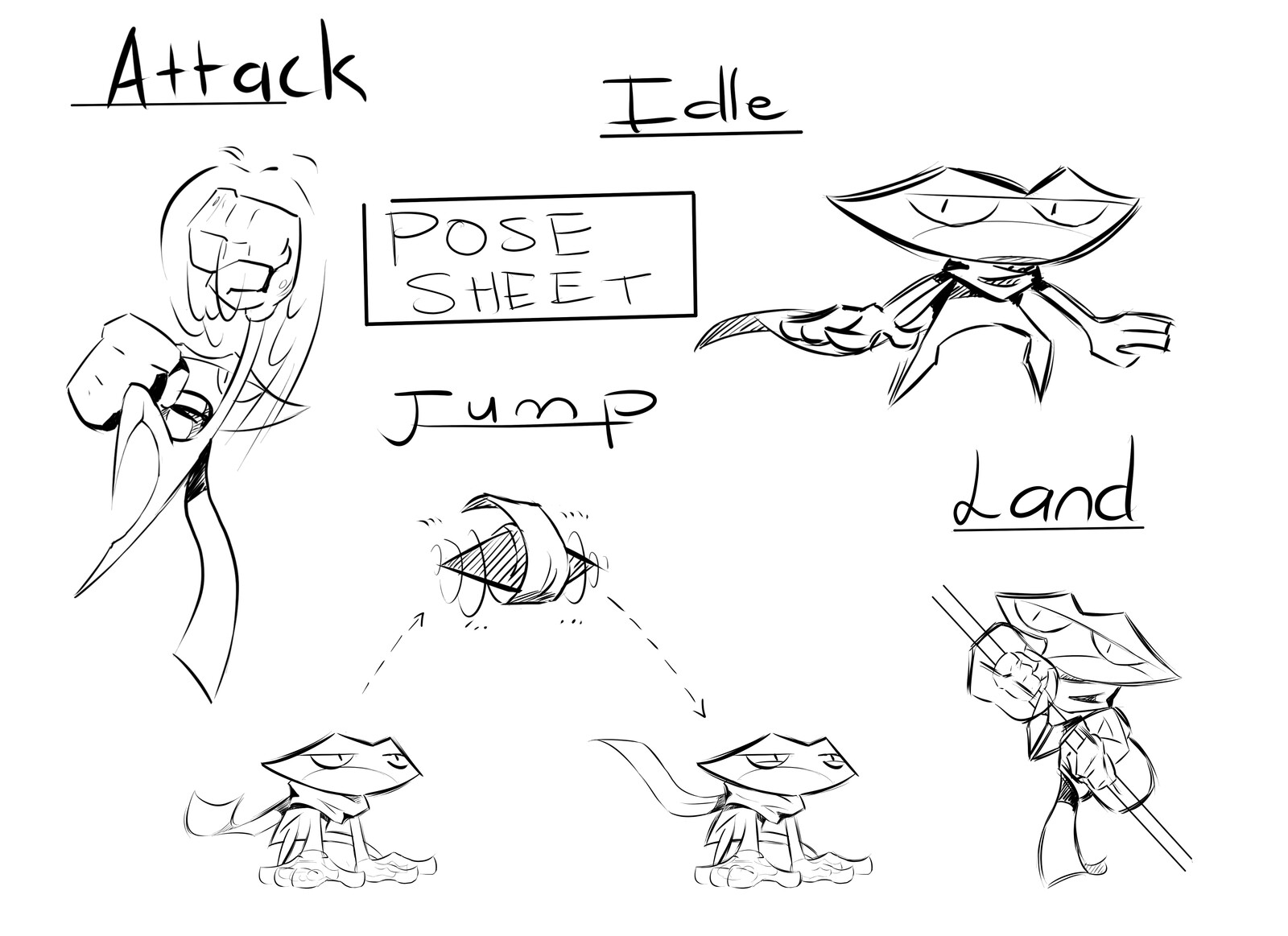 Pose sheet