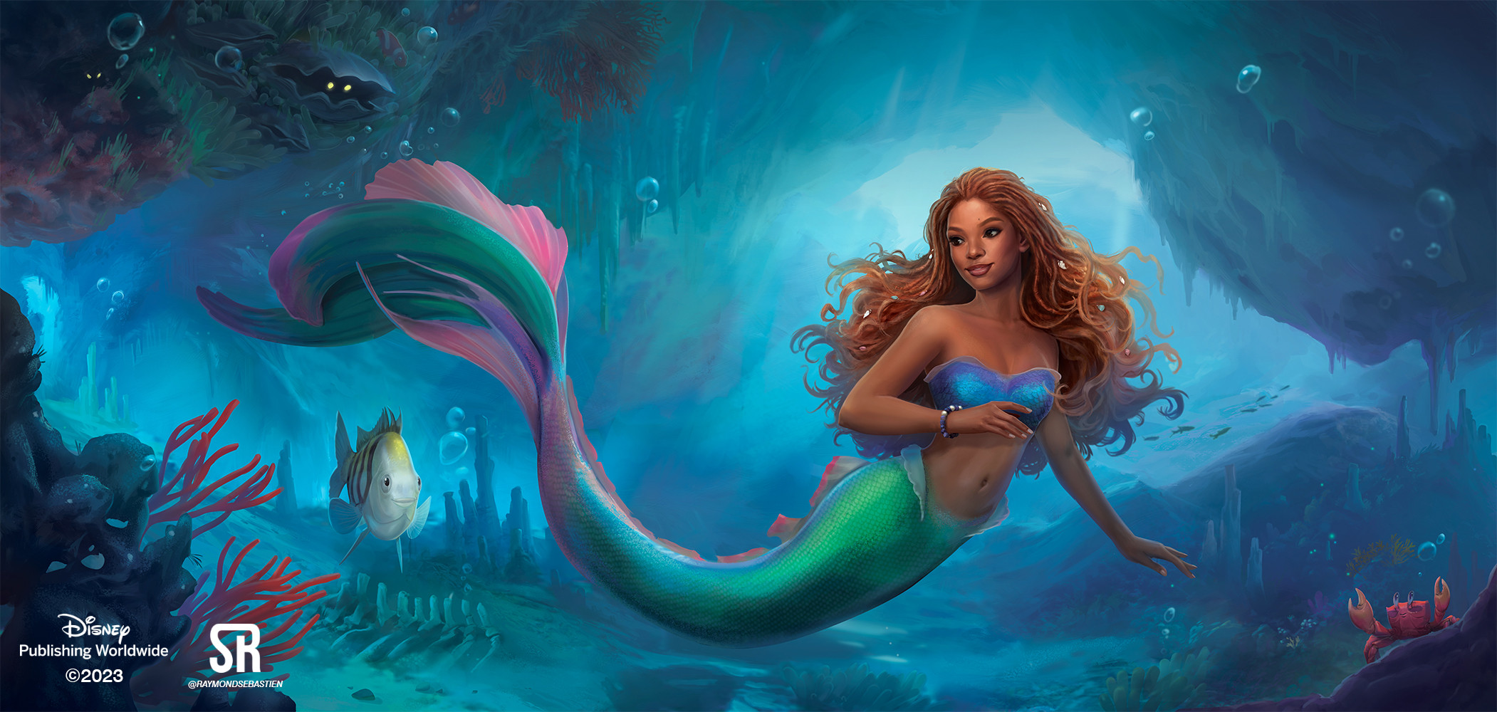 The little Mermaid : Against the Tide cover full wrap