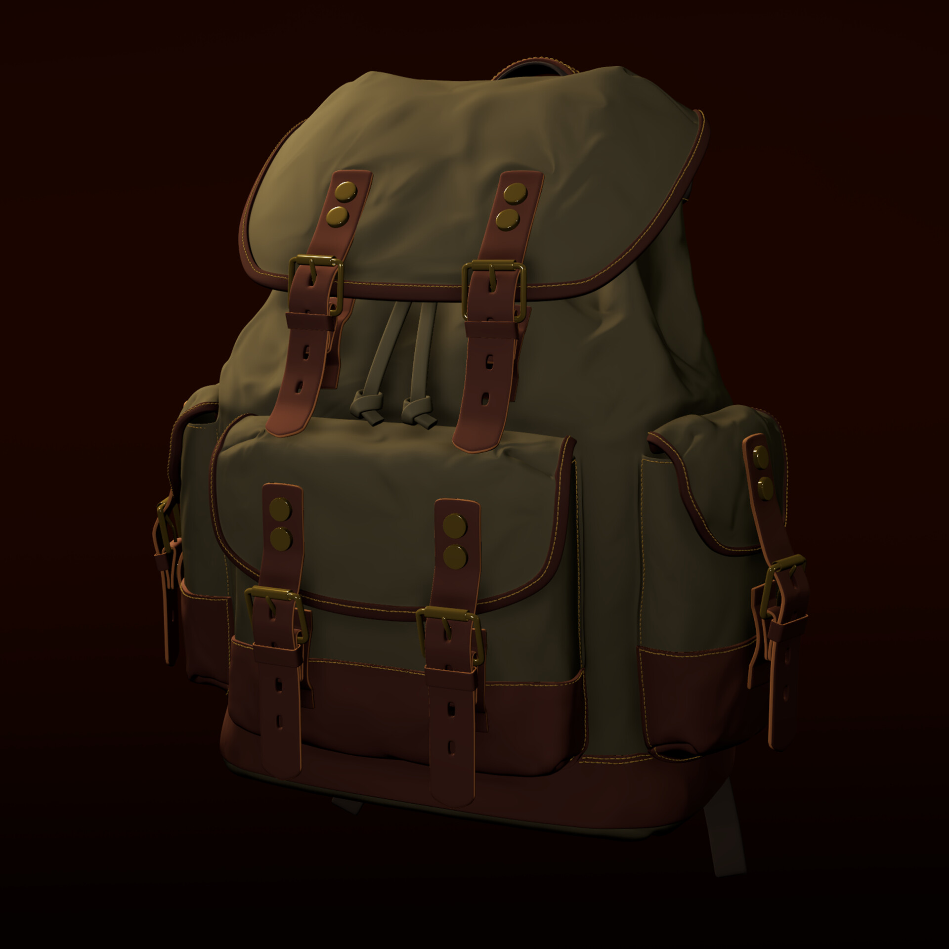 ArtStation - Casual Backpack