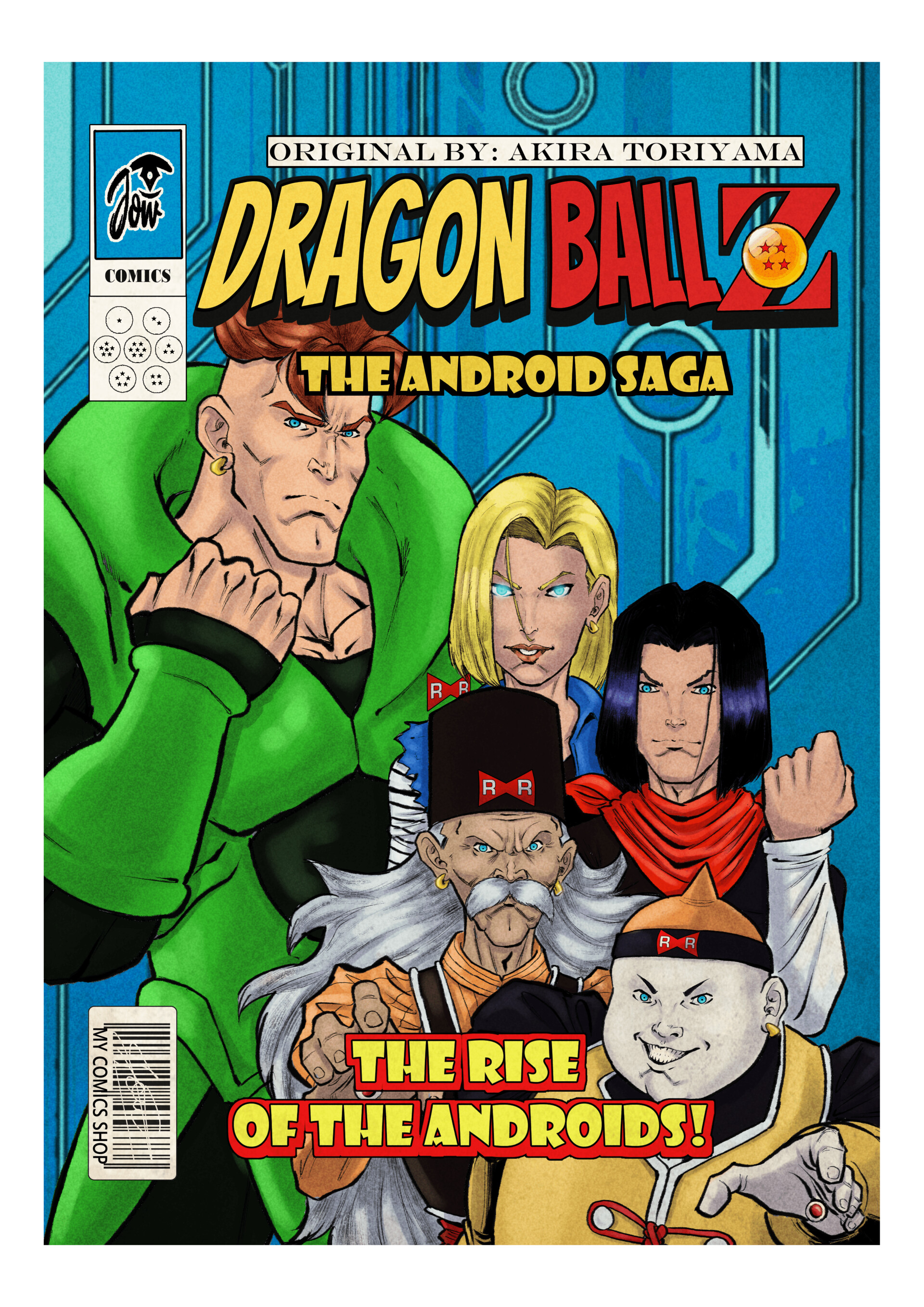 ArtStation - DragonBall Z Android Saga