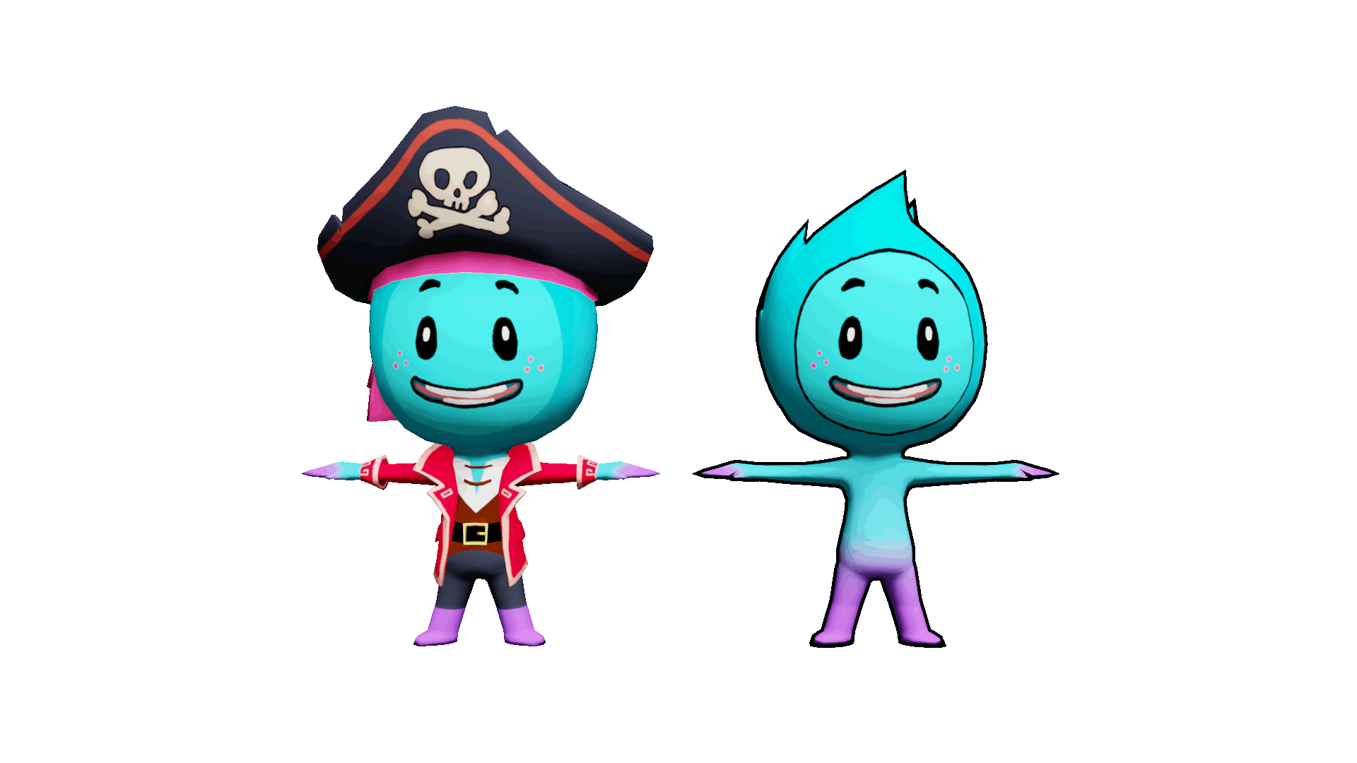 ArtStation - Pip Low Poly Character Commission, image size:1920x1080