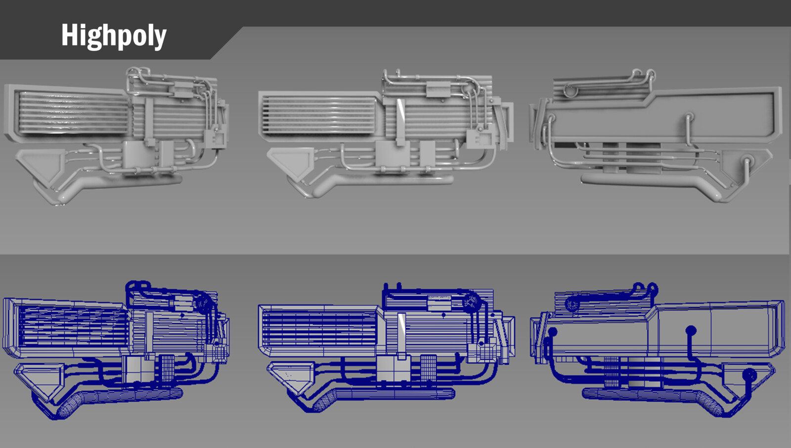 High Poly Model
