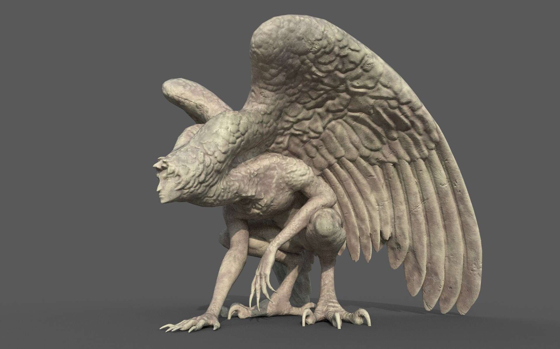 ArtStation Harpy Statue