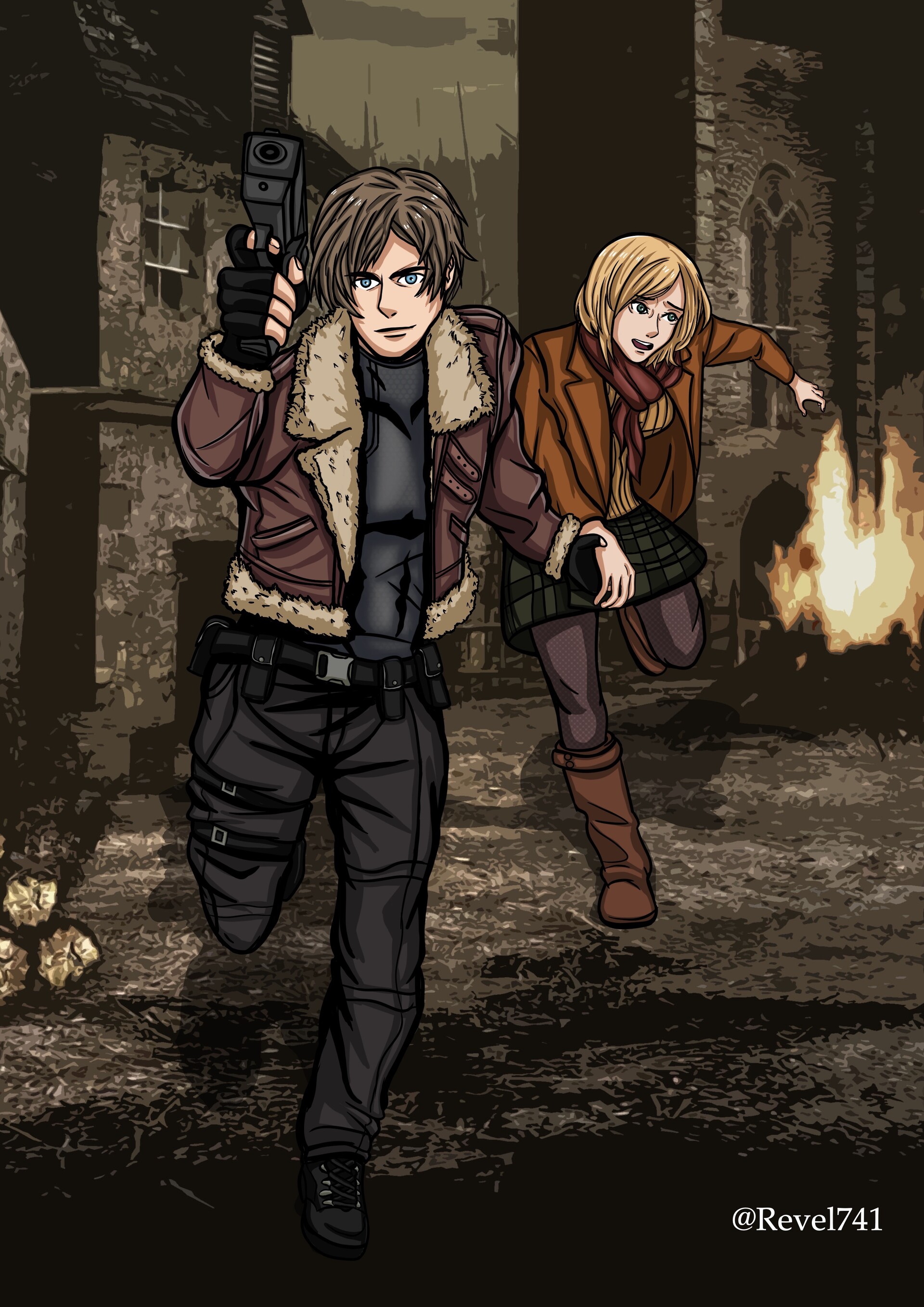 ArtStation - Resident Evil 4 - Overtime with Ashley