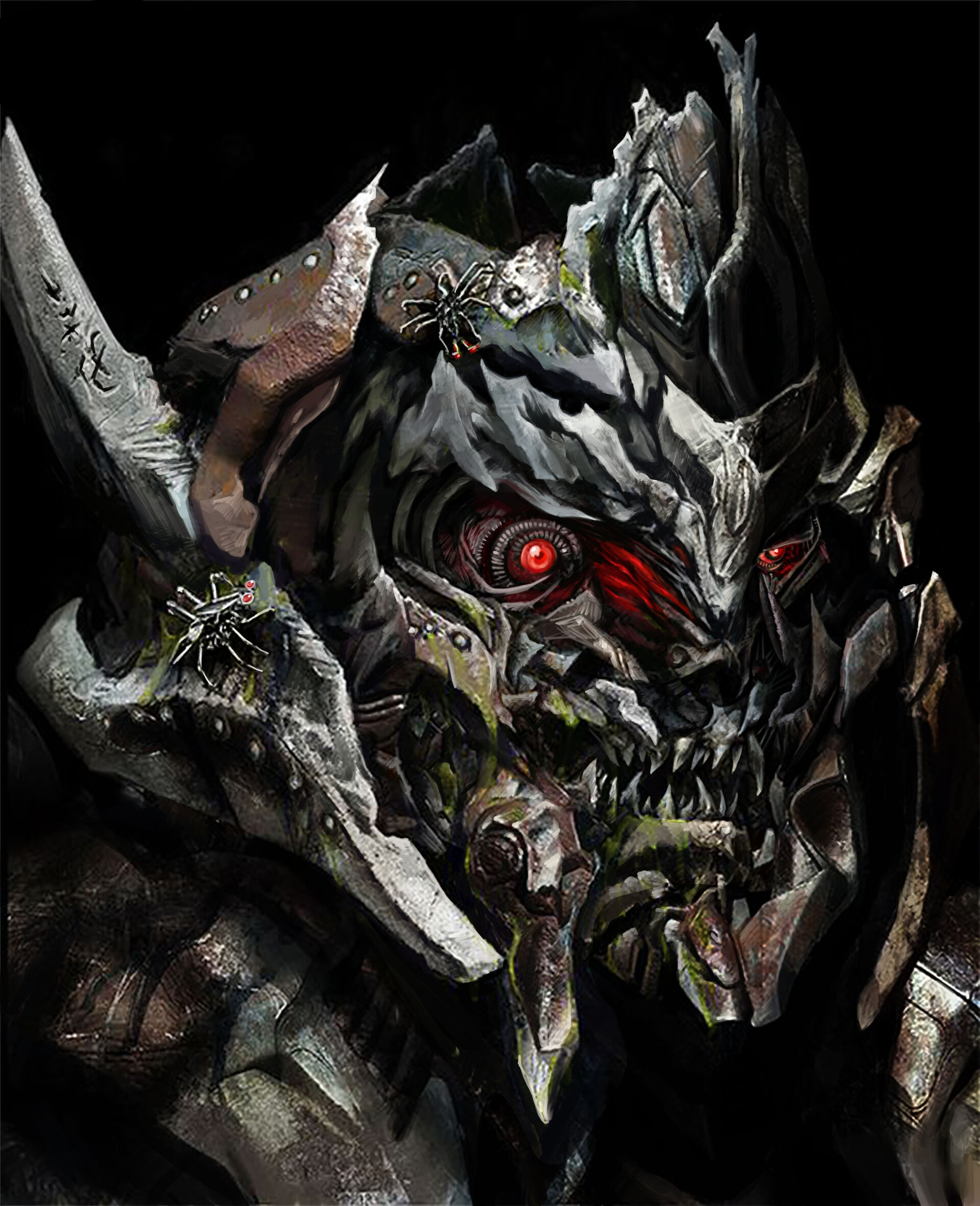 ArtStation Transformers Dark of the Moon Megatron