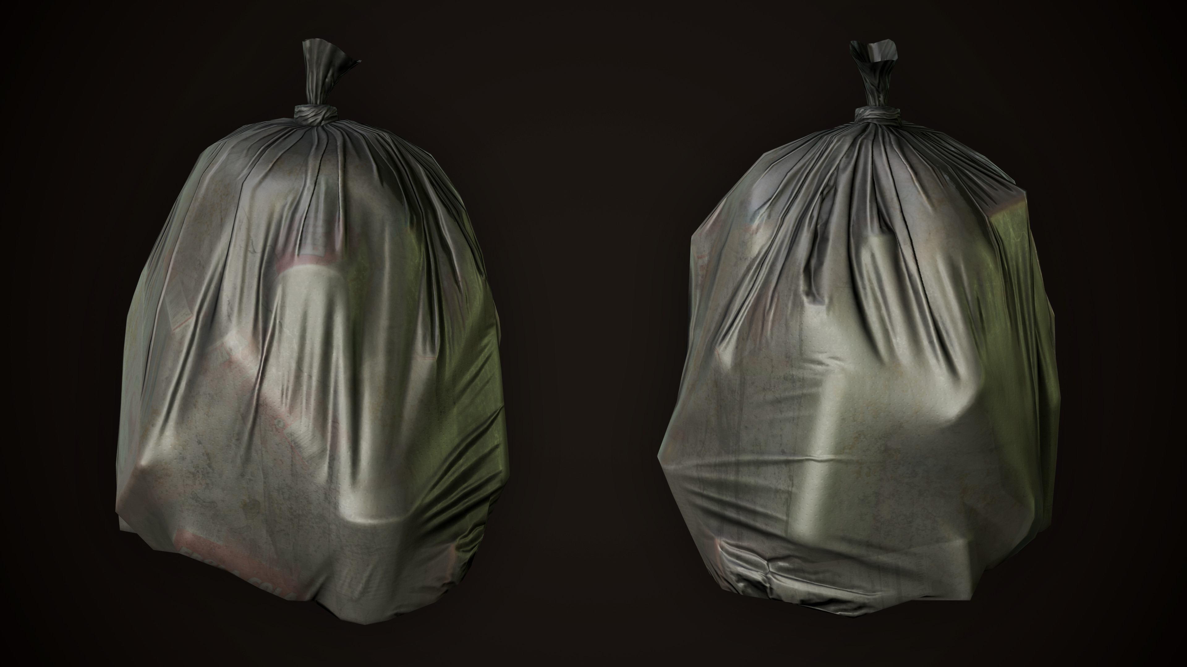 Games Artist Trash Bag Prop Breakdown Akella Tone