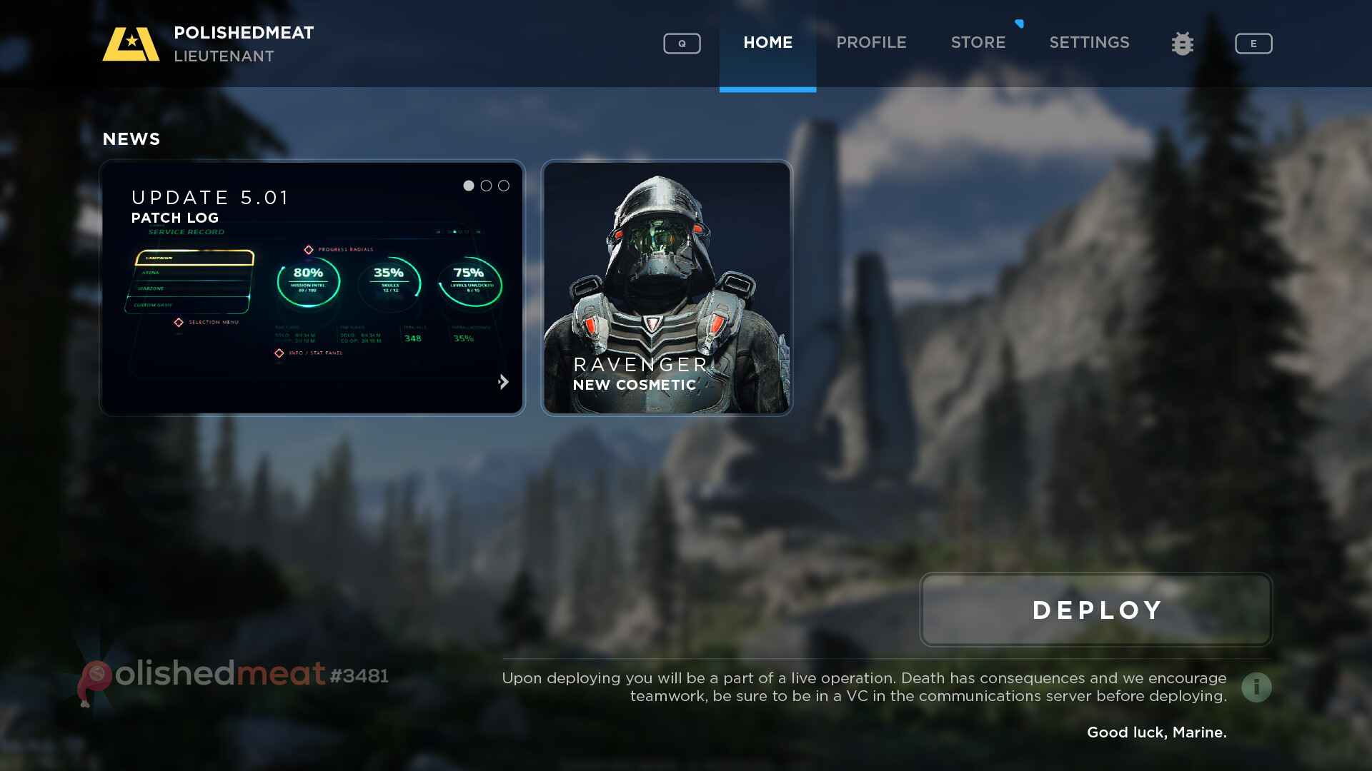 polishedmeat - PROJECT 2552 | UI / UX SHOWCASE