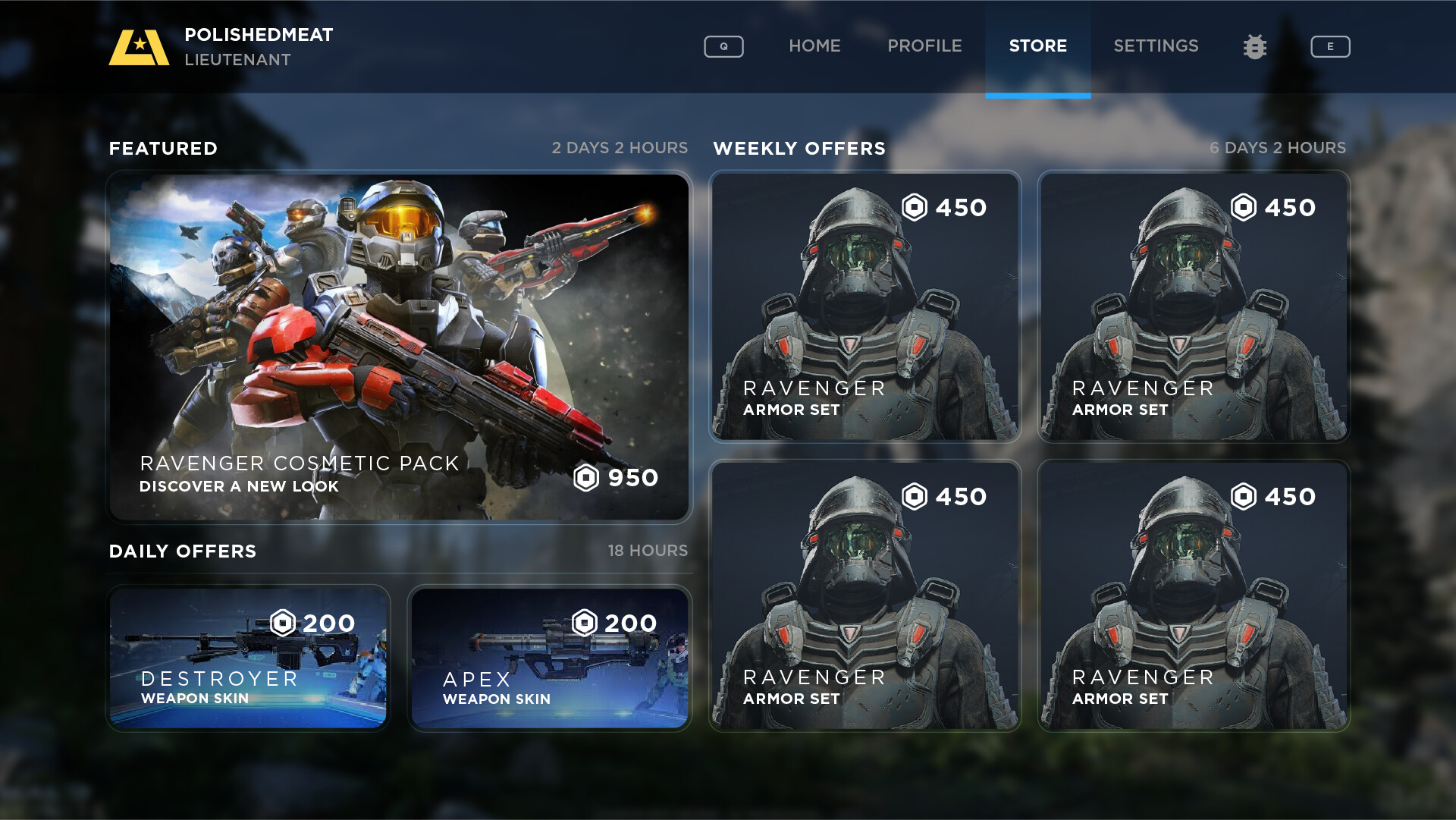 polishedmeat - PROJECT 2552 | UI / UX SHOWCASE