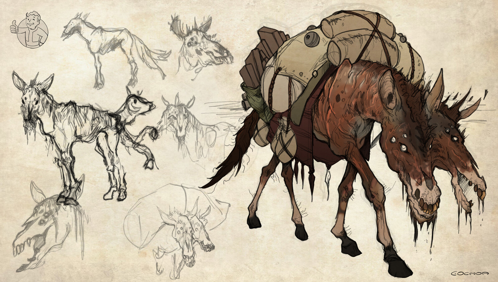 Domestic RadMule - Donkey 