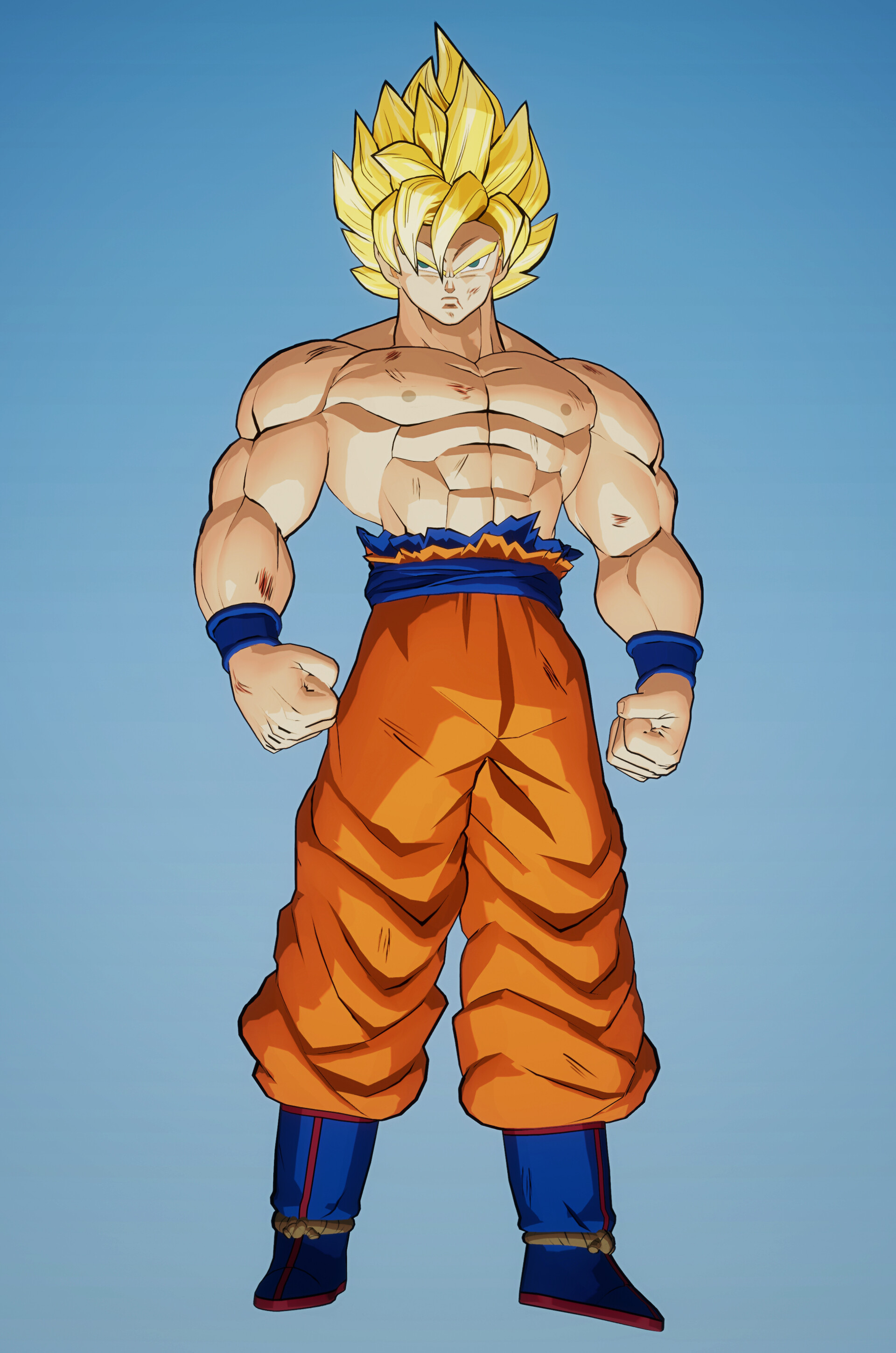ArtStation - Goku Super Saiyajin Blue (Goku Super Saiyan Blue)