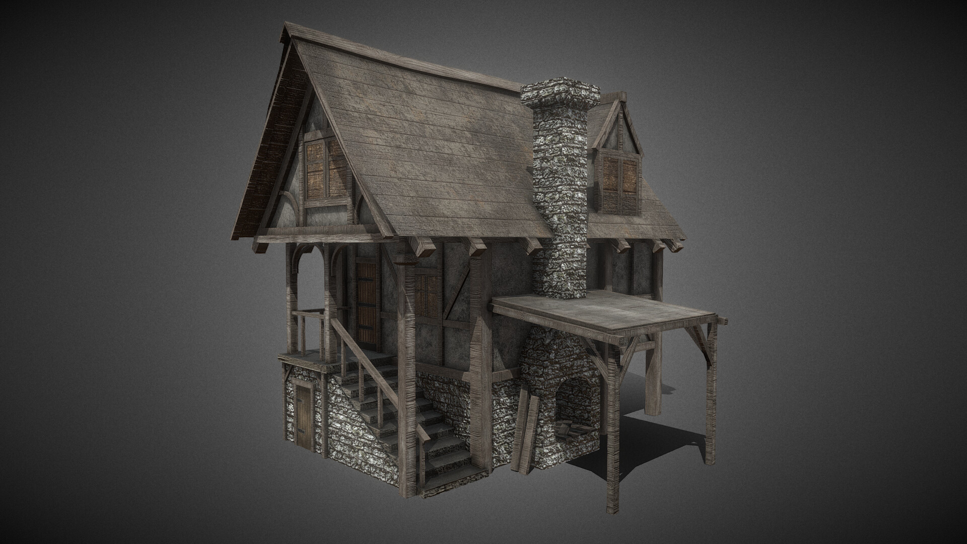 ArtStation Medieval Building Asset