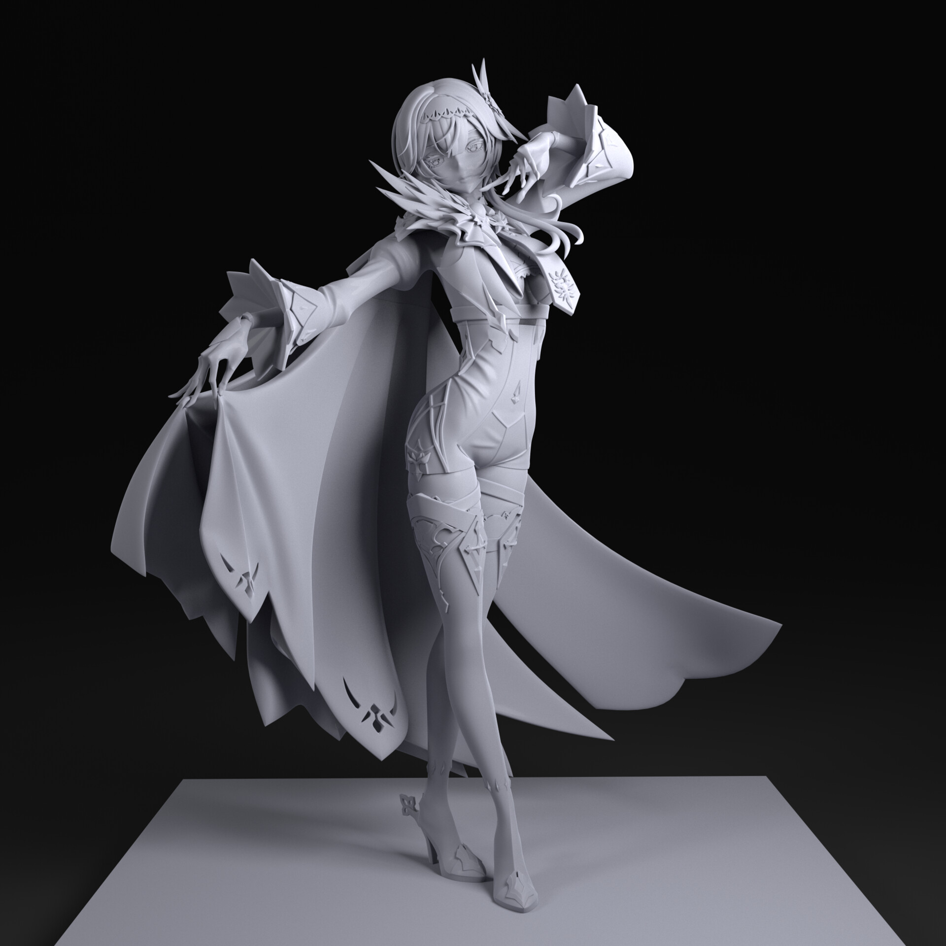 ArtStation - 原神：エウルア