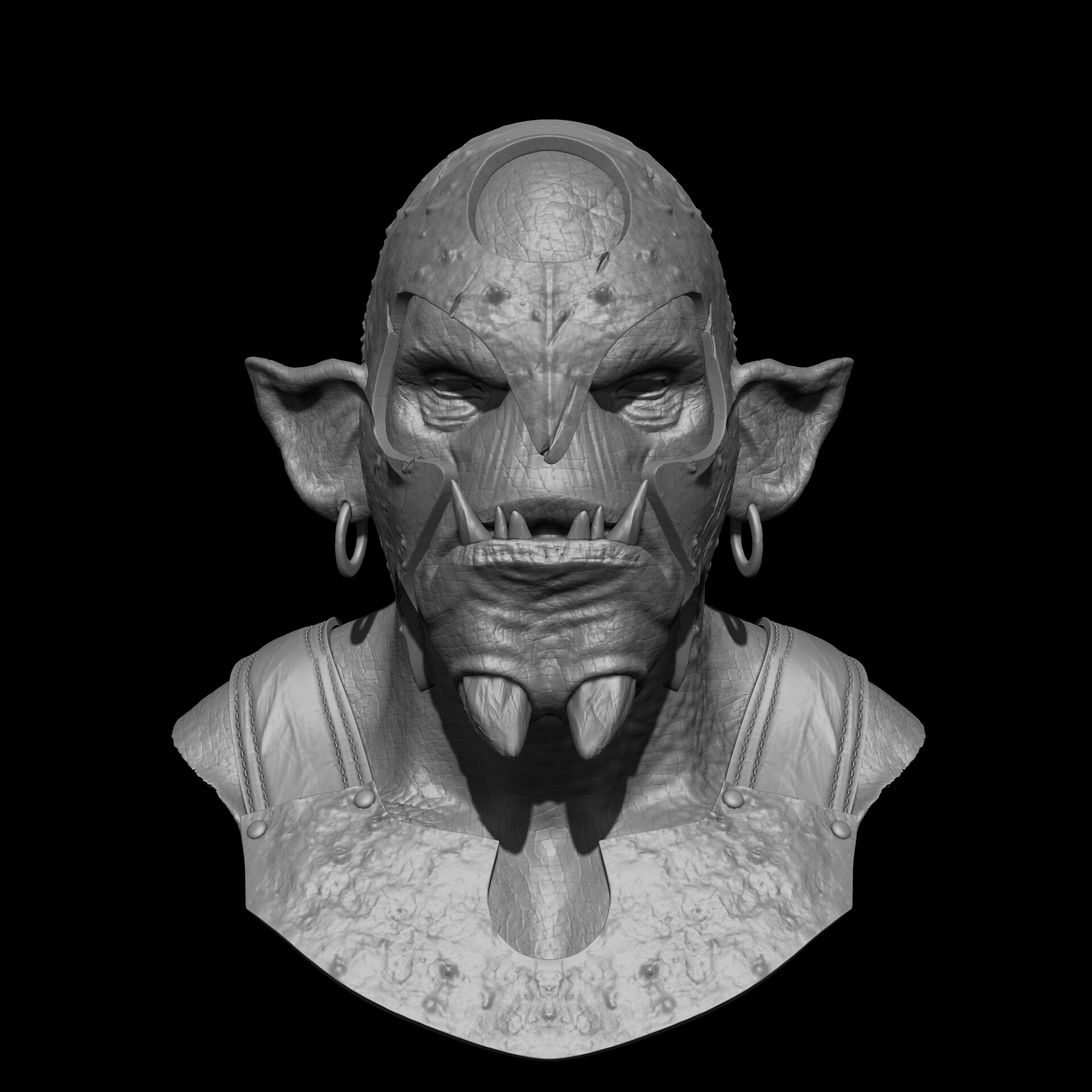 ArtStation - Orc - Zbrush sketch