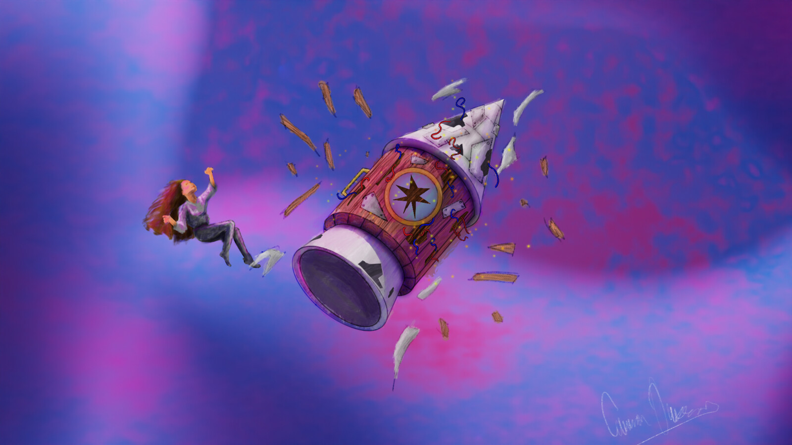 Space Crash Concept