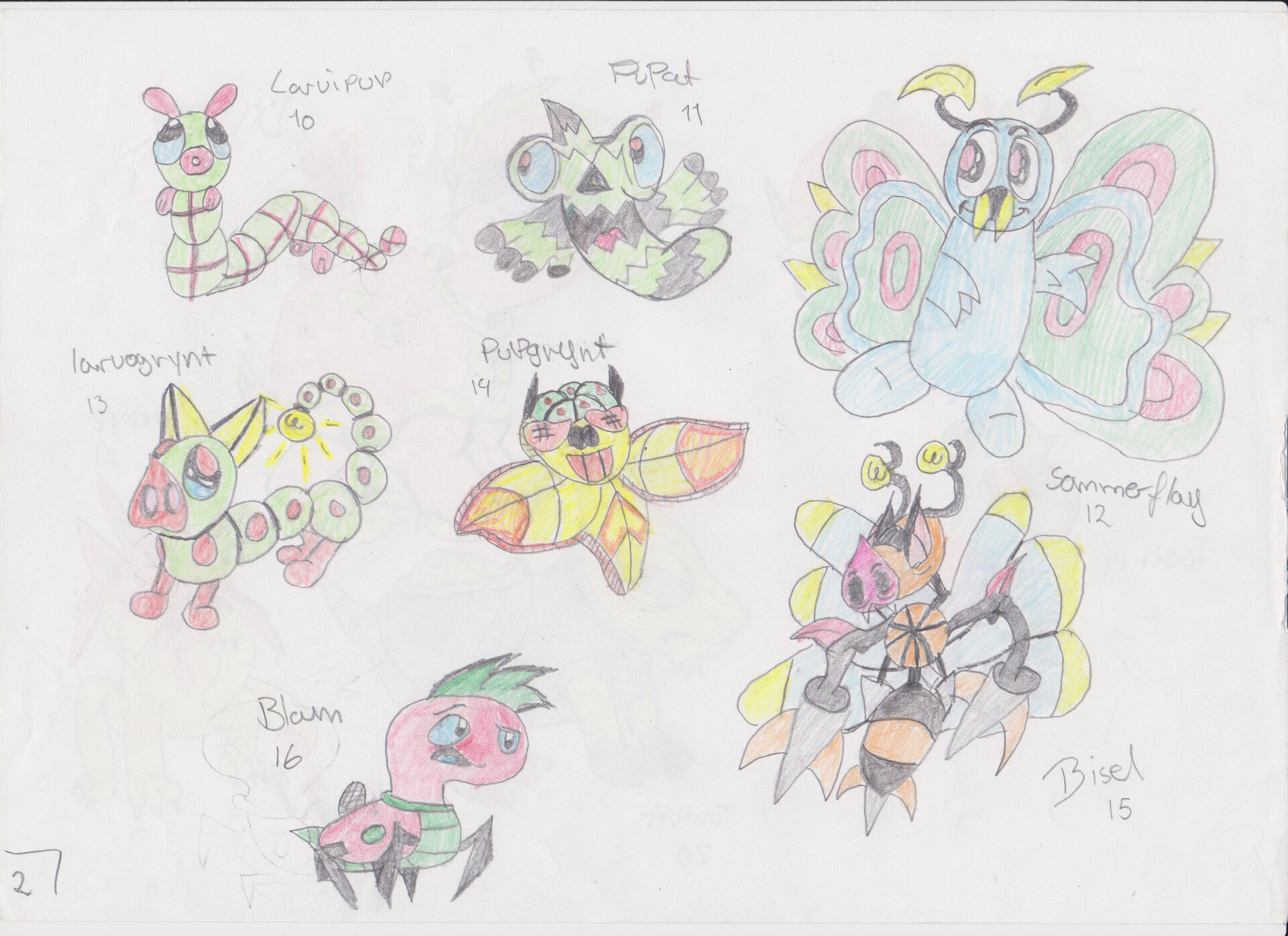 ArtStation - Pokemon Scarlet & Violet #fakemon