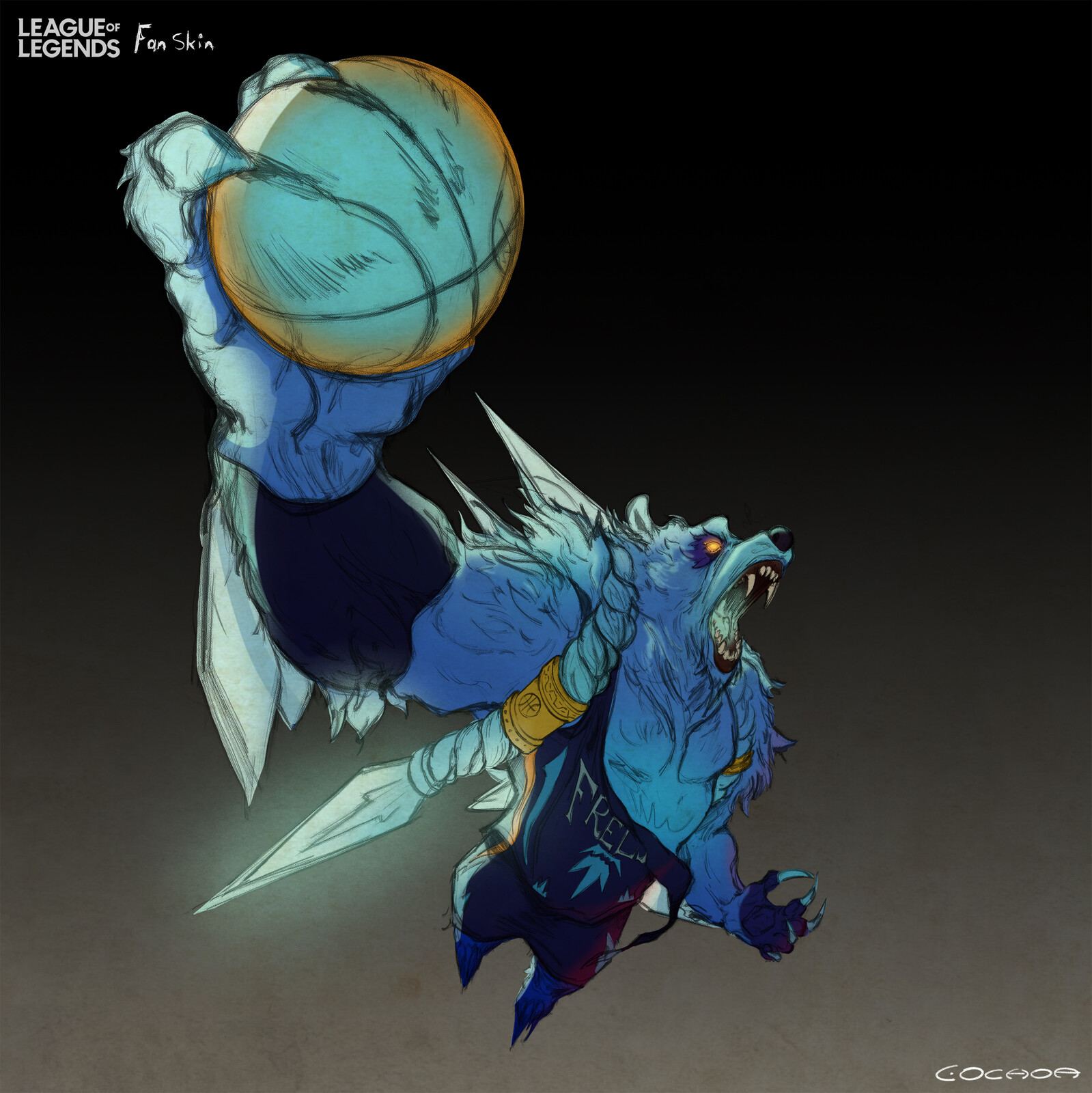 Dunk Pose 1 