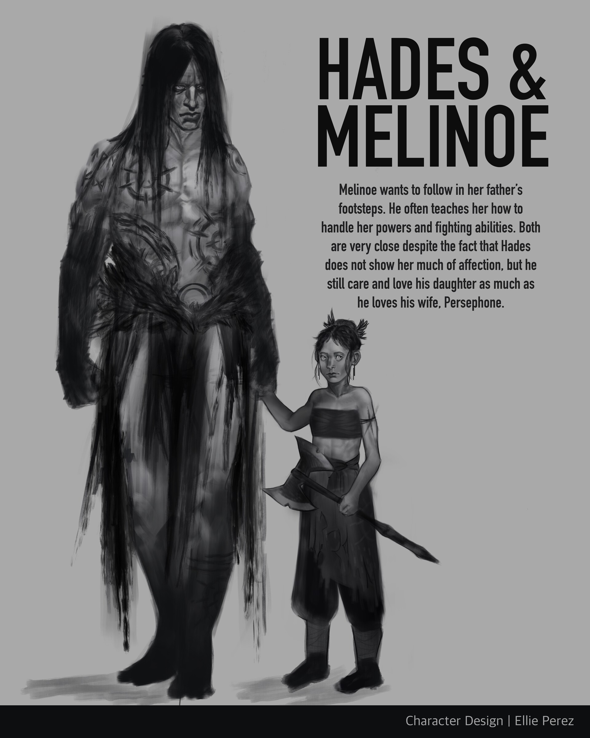 ArtStation - The God and the Rose- Project