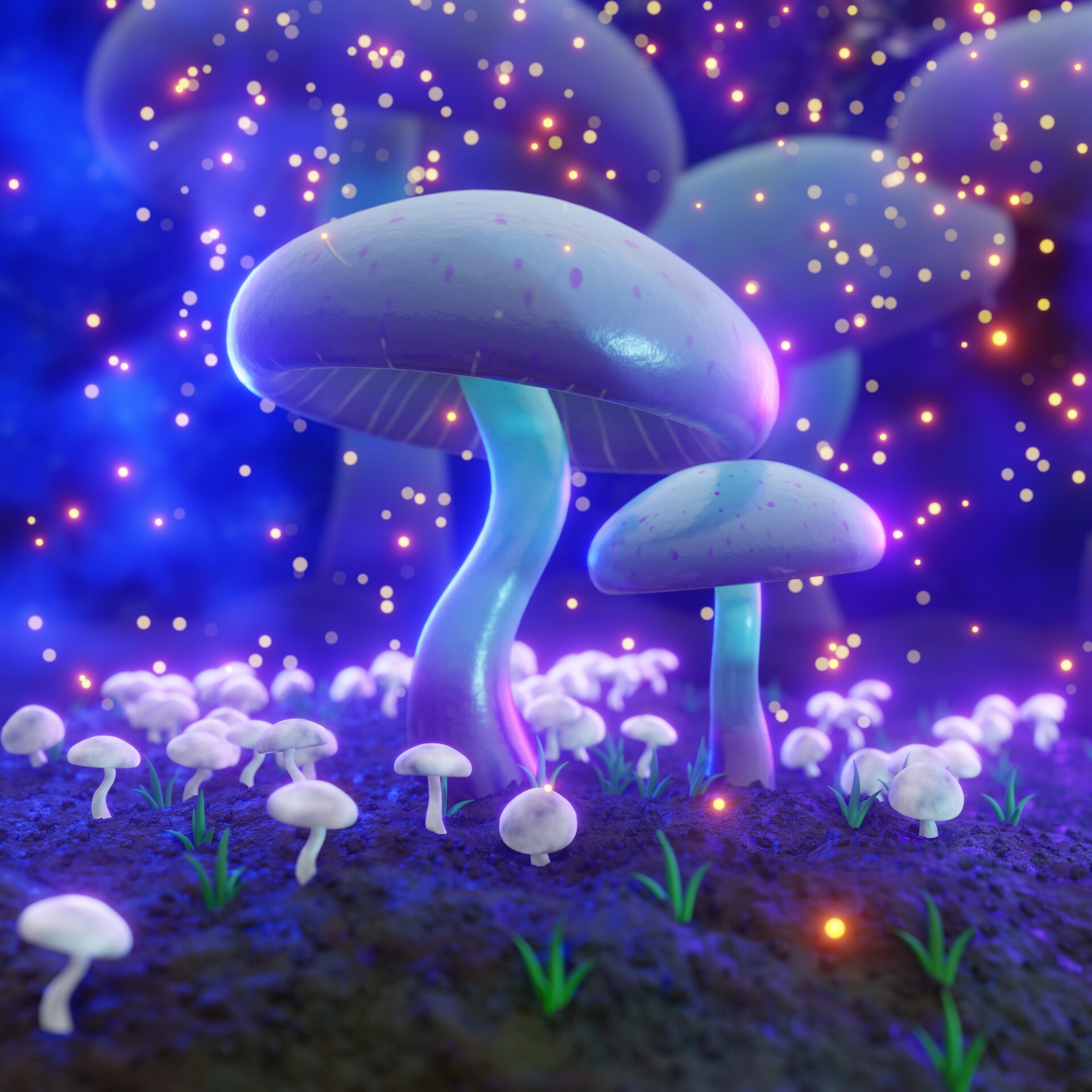 ArtStation - Ryan King Art mushroom tutorial