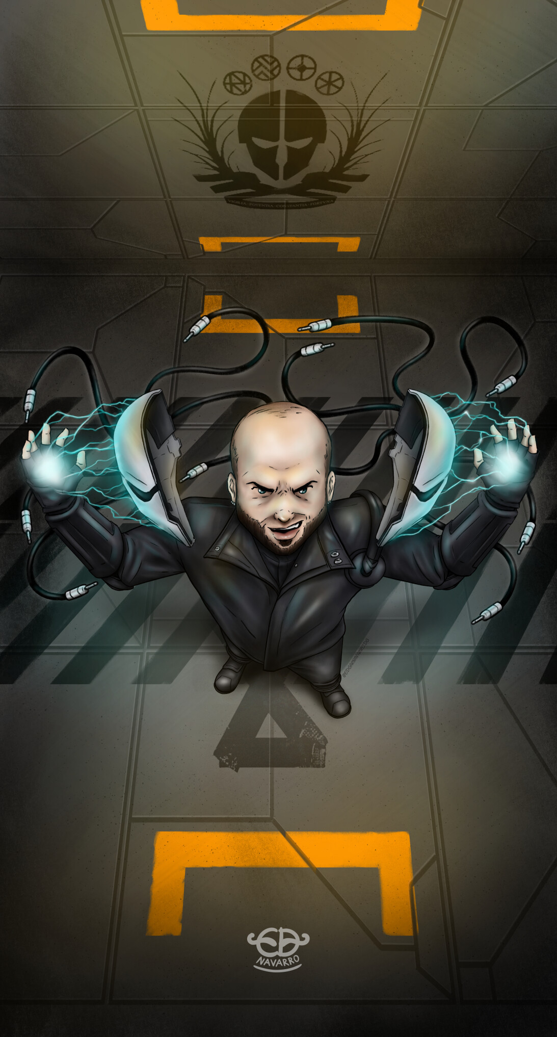 ArtStation Zardonic Lightning Hands