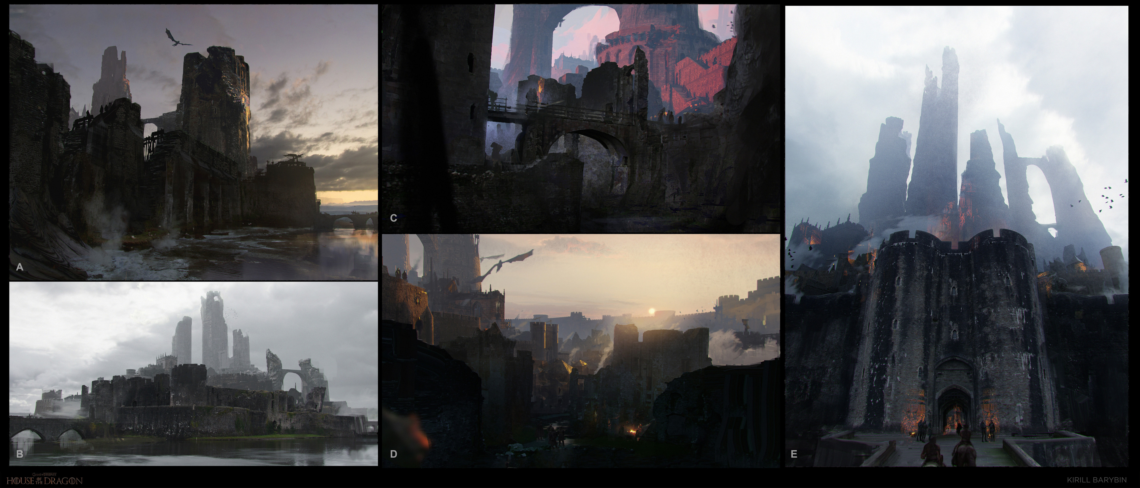 very early explorations of moods in harrenhal