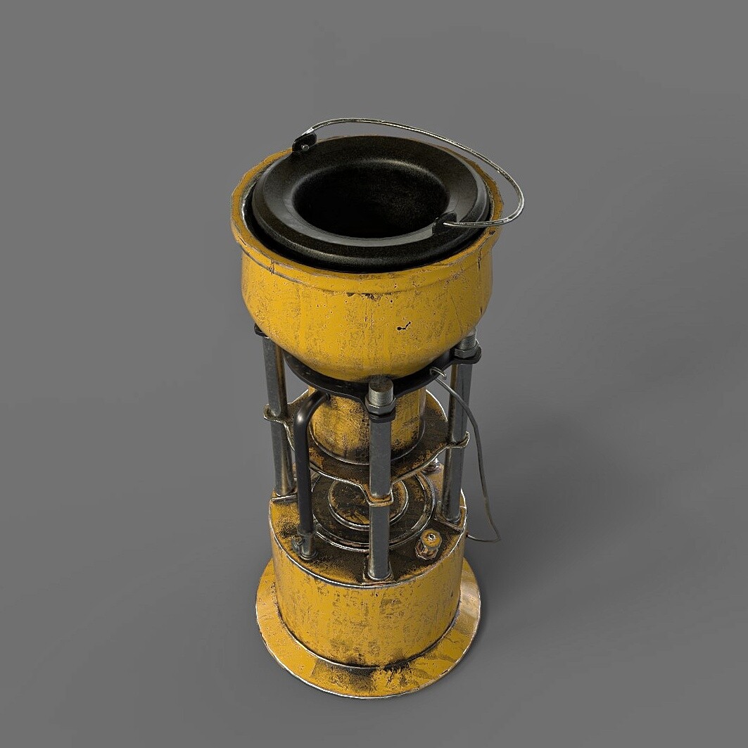 ArtStation Lead_melting_stove