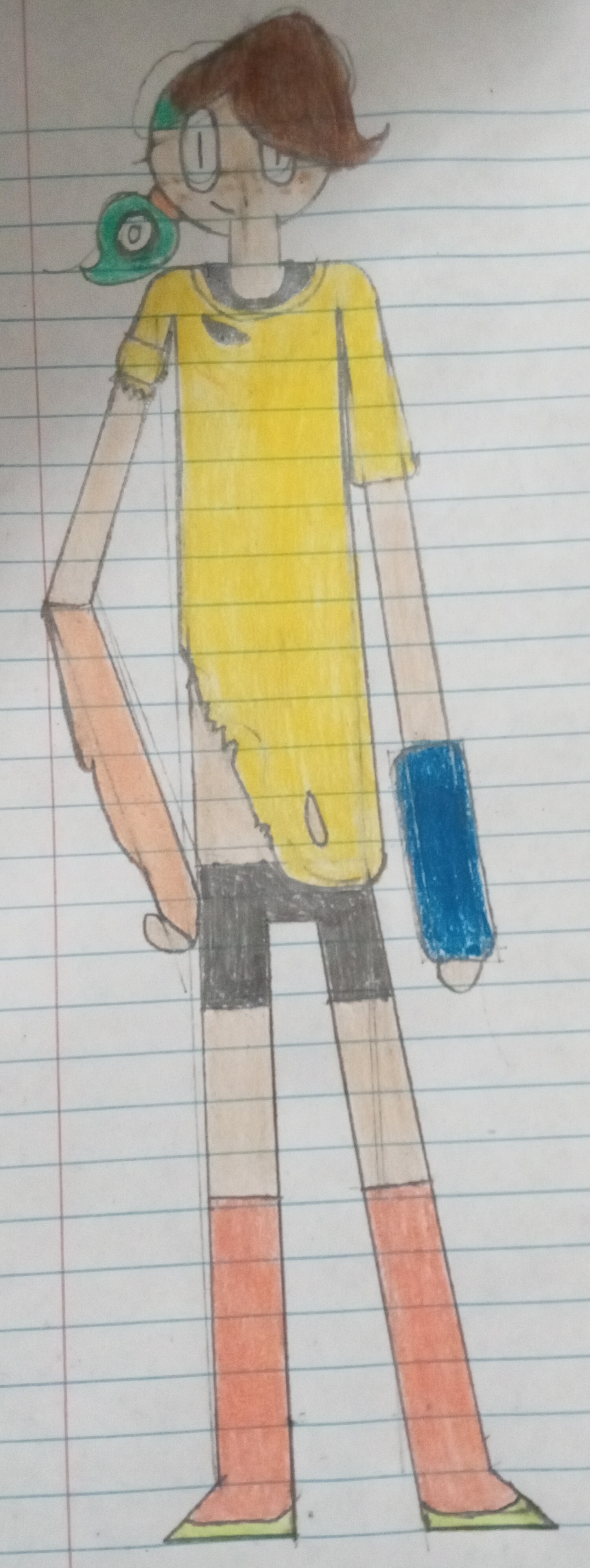 My drawing of Human Y