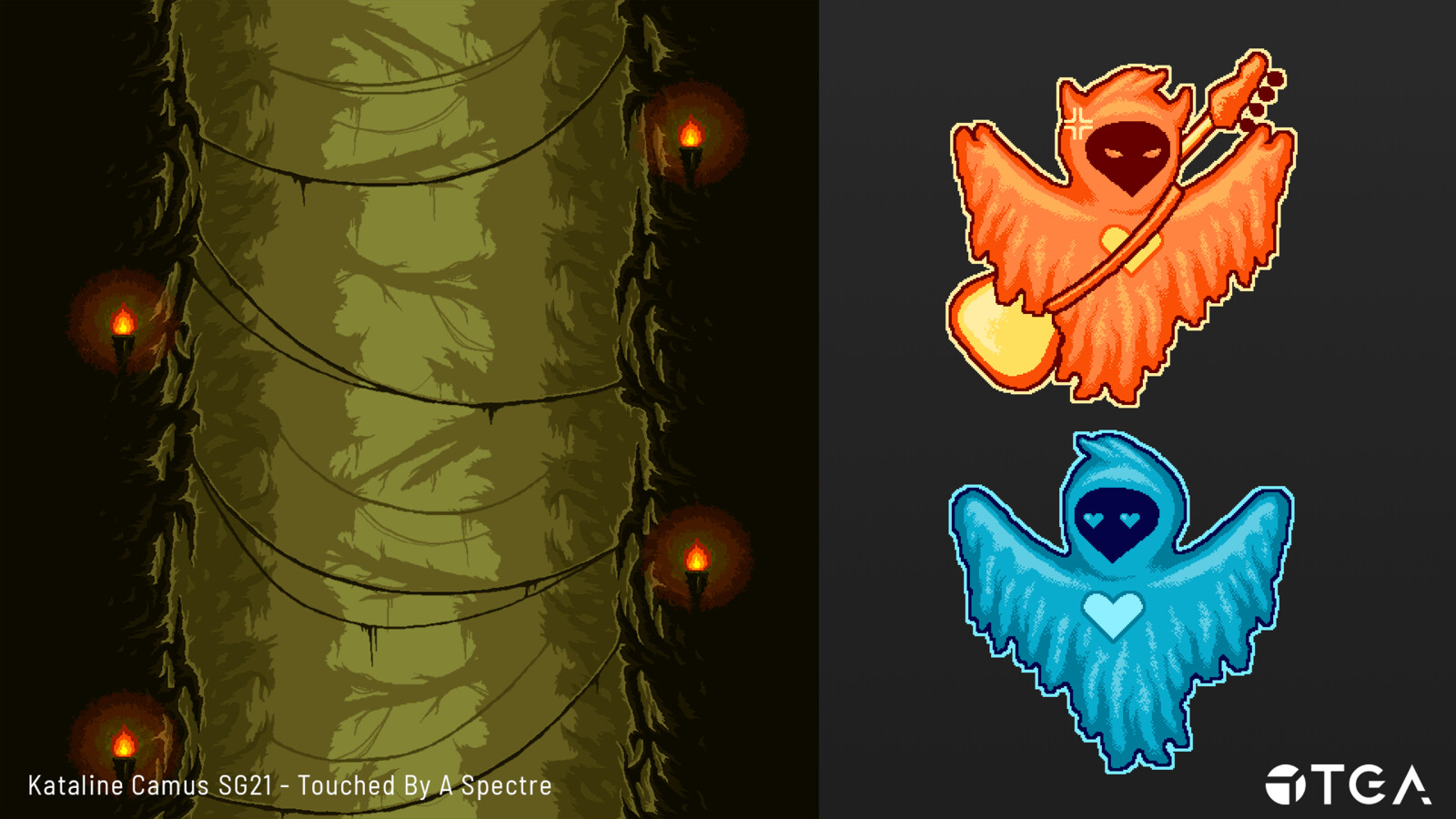 The environment I made and dialog portraits. 