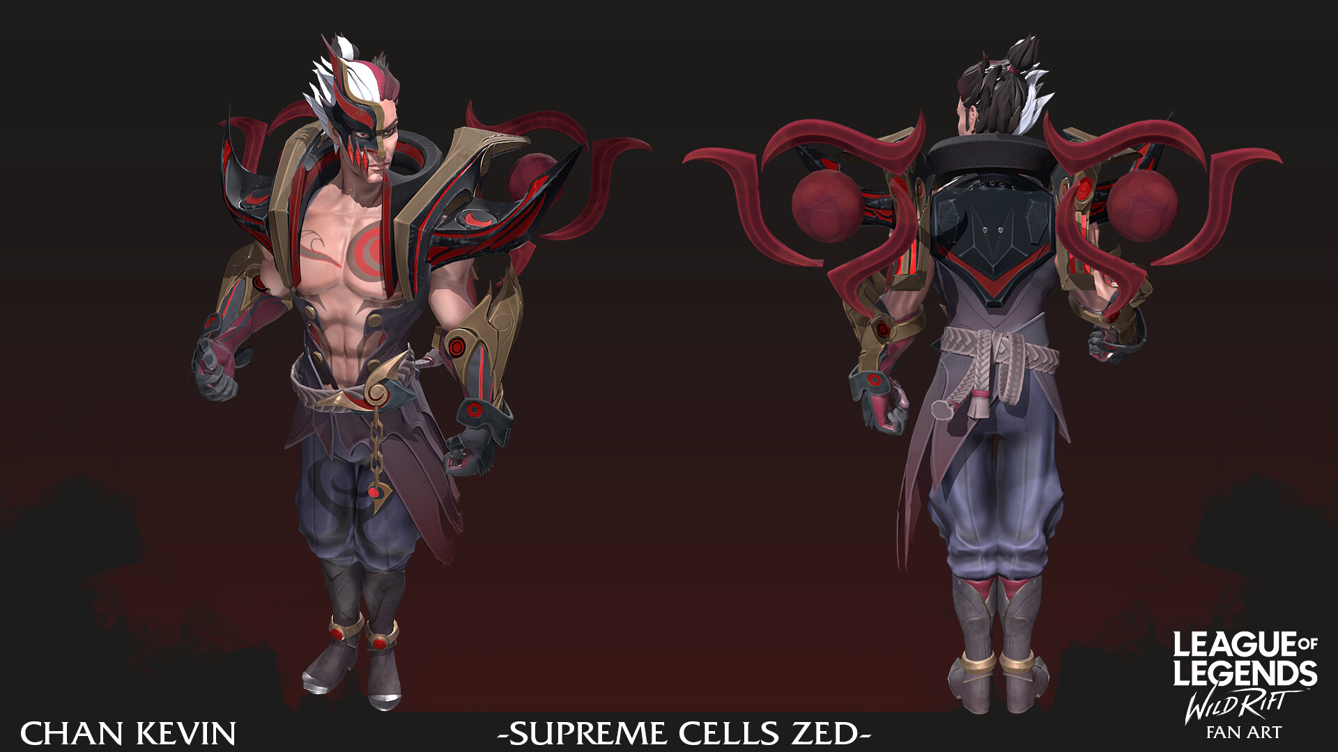 Supreme Cells Zed Custom Skin 