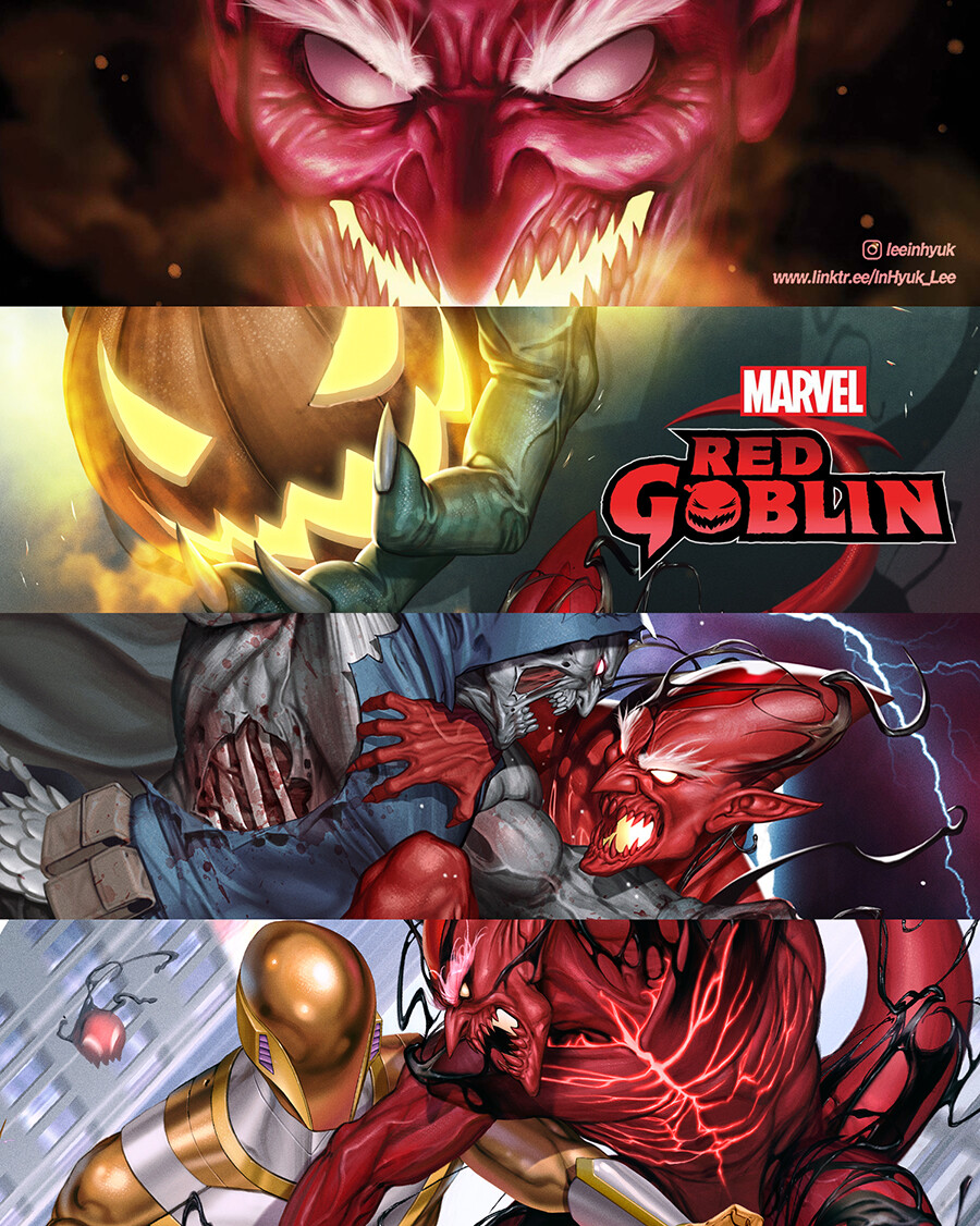 Red Goblin #1, #2, #3, #4