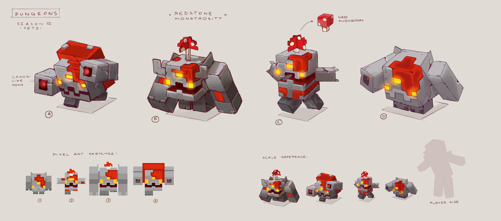 ArtStation - Bichos de Minecraft