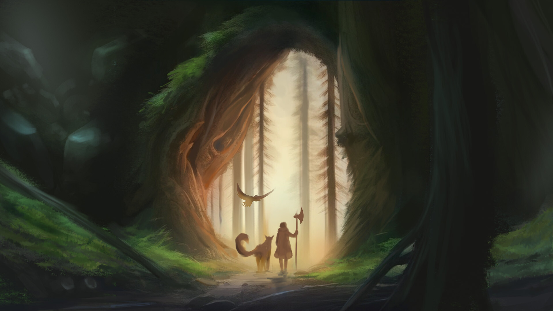 ArtStation - Blearing silence