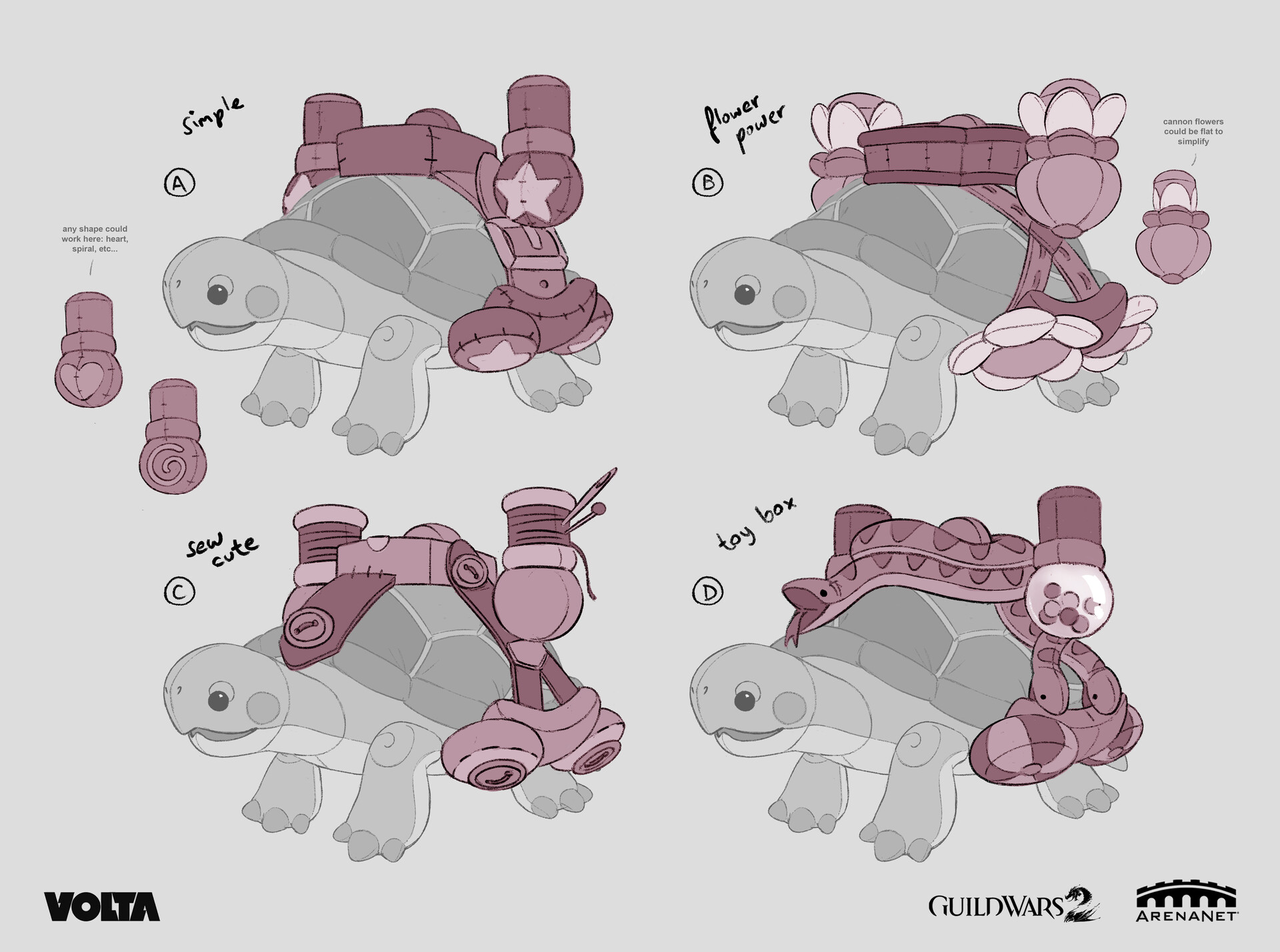 Kika Lexova Plush Siege Turtle Skin Guild Wars 2