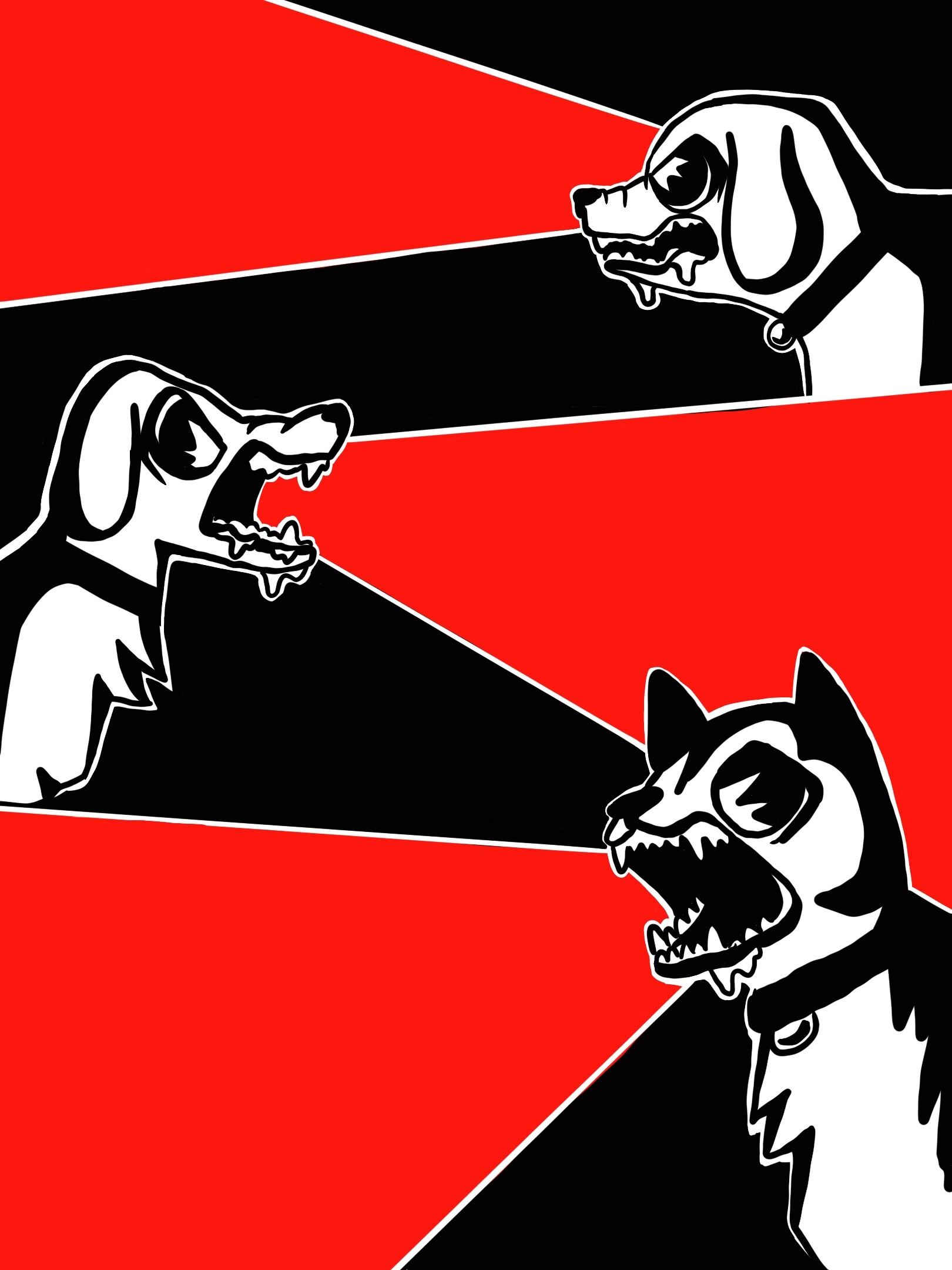 ArtStation - Barking Dogs!