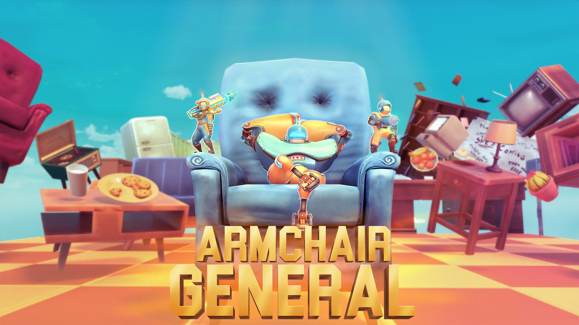 ArtStation Armchair General (Work in progress)
