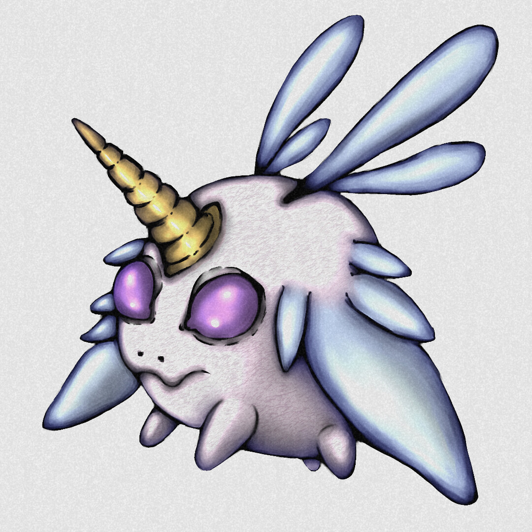 ArtStation Fairy Light horn beast