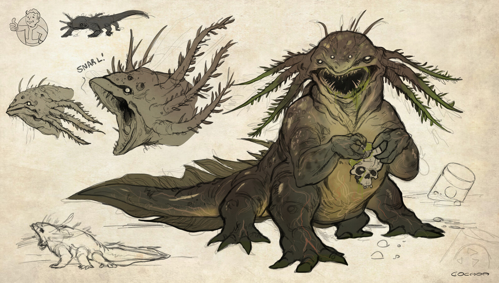 Agrresive Radaxolotl